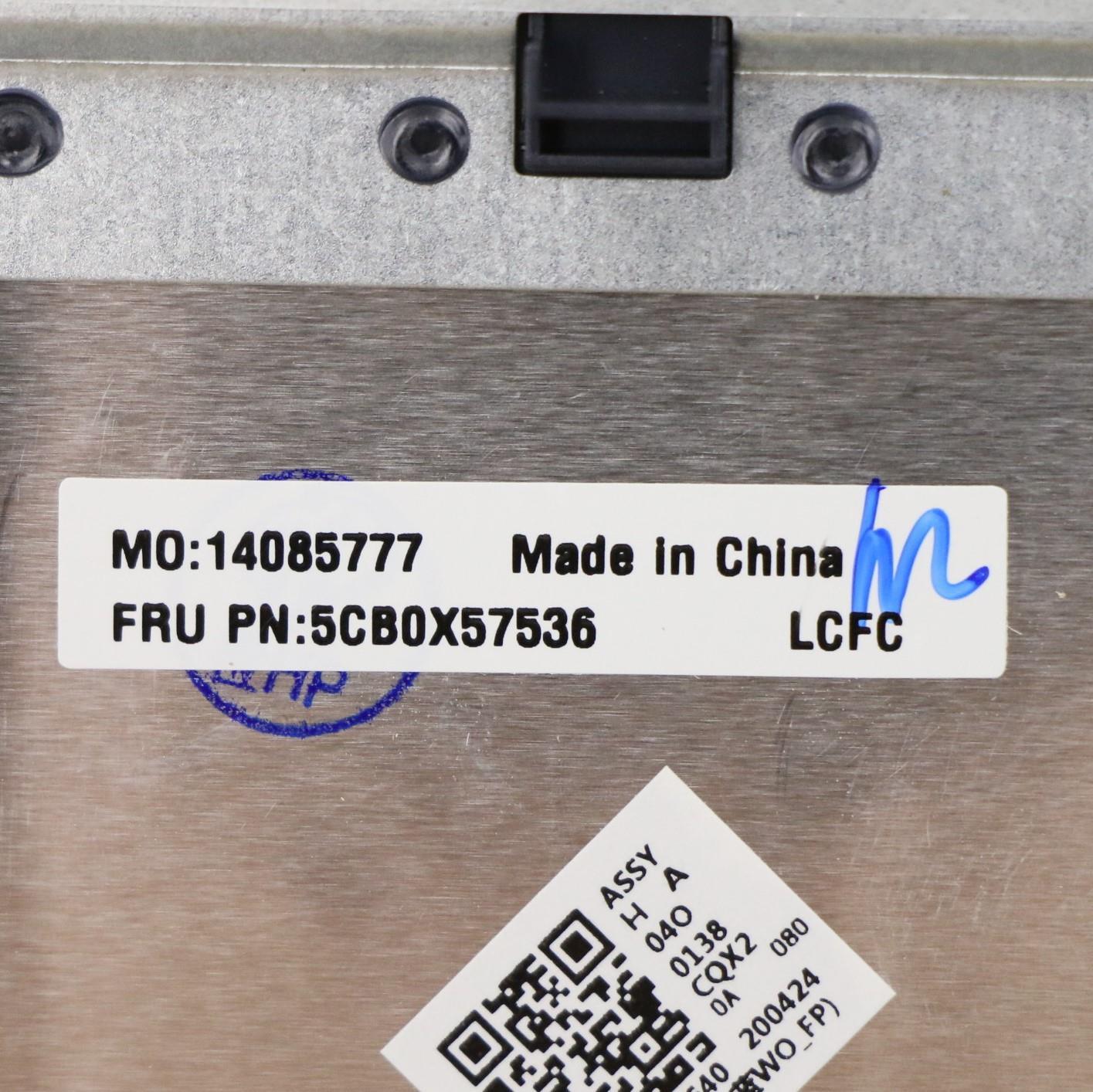 Lenovo C-Cover with Keyboard, USA English, Abyss Blue, Non_Backlight, Non_Fingerprint - 5CB0X57536