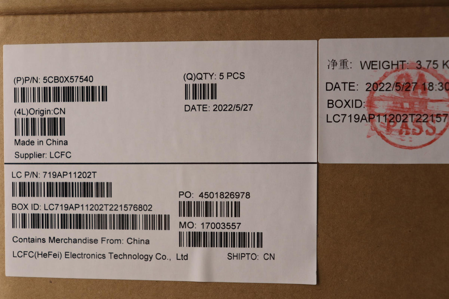 Lenovo Upper Case Asm_Tr L81Wb Nfpabd - 5CB0X57540
