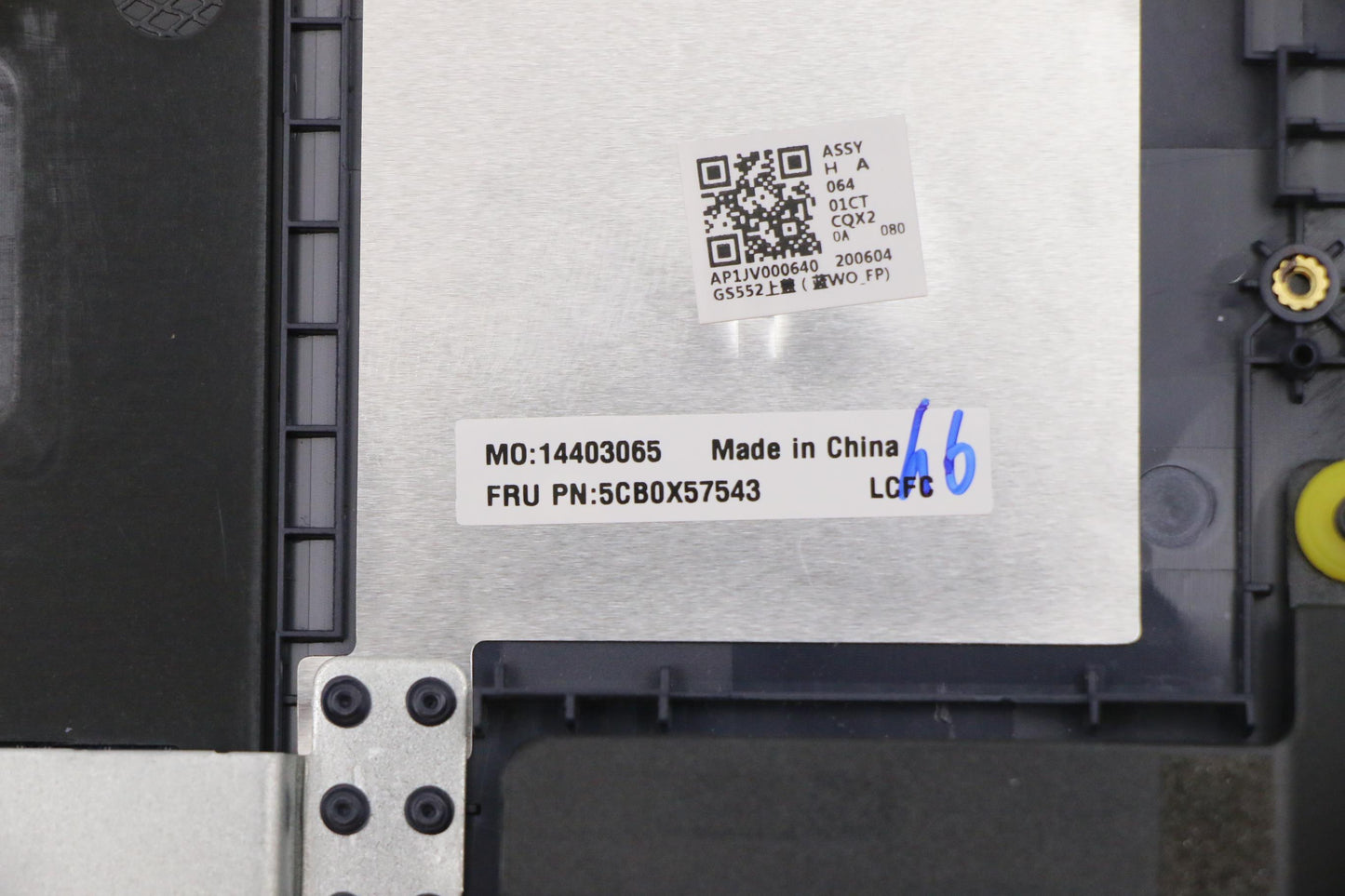 Lenovo Upper Case Asm_La L81Wb Nfpabd - 5CB0X57543