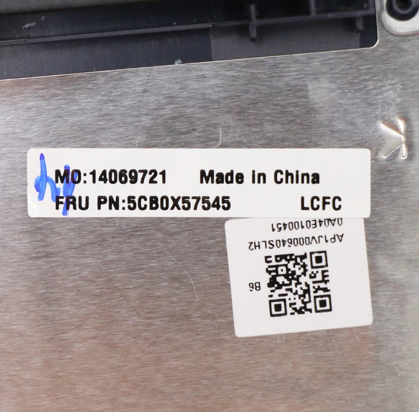 Lenovo Upper Case Asm_Ko L81Wb Nfpabd - 5CB0X57545