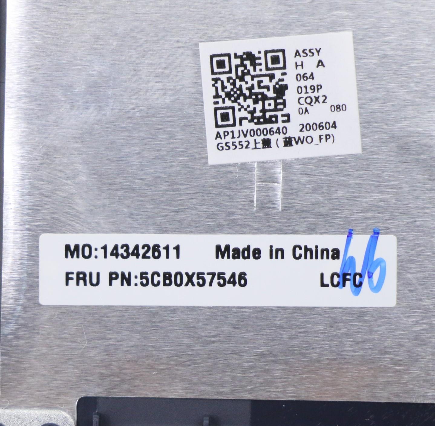 Lenovo Upper Case Asm_Ch L81Wb Nfpabd - 5CB0X57546