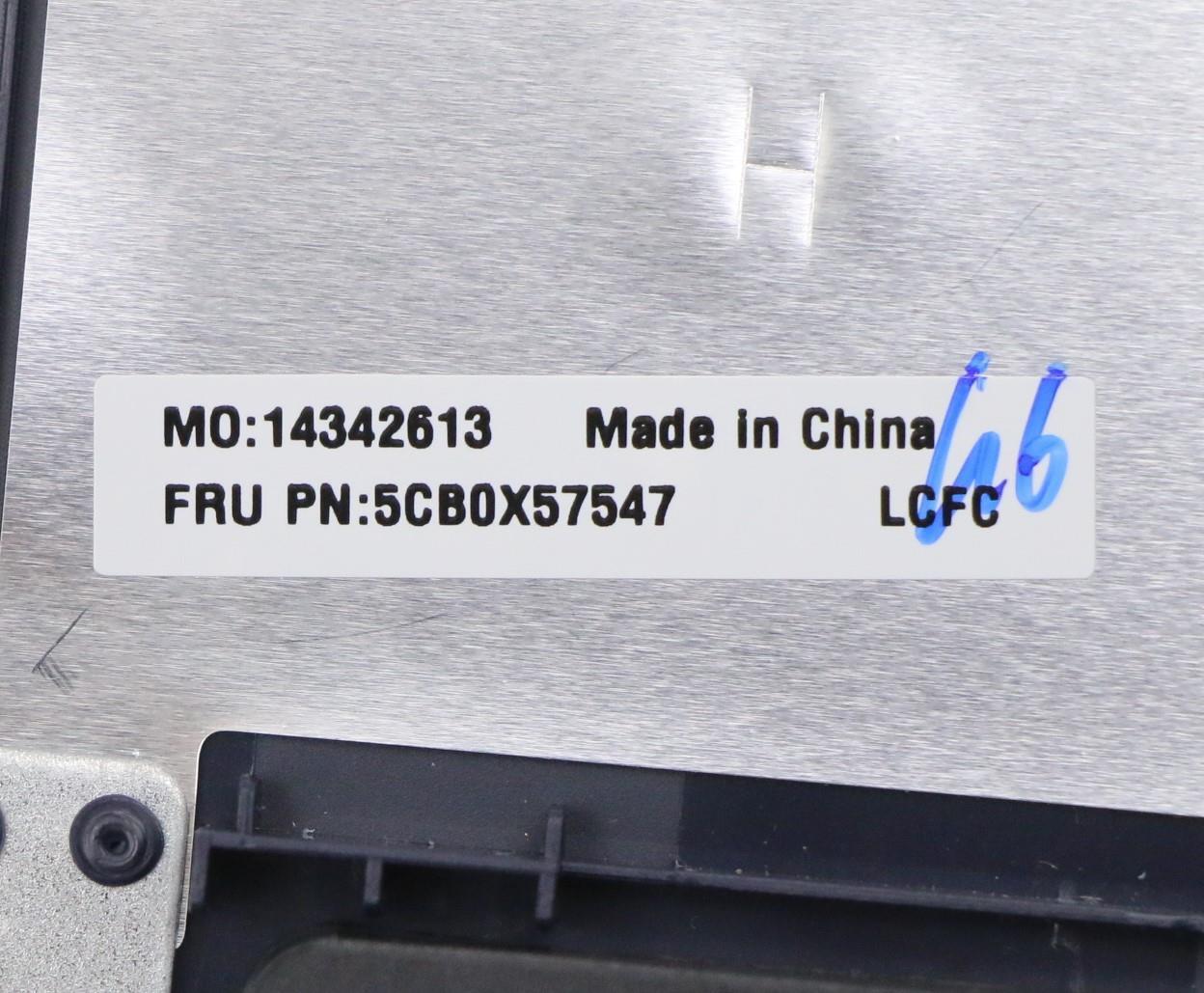 Lenovo Upper Case Asm_Ru L81Wb Nfpabd - 5CB0X57547