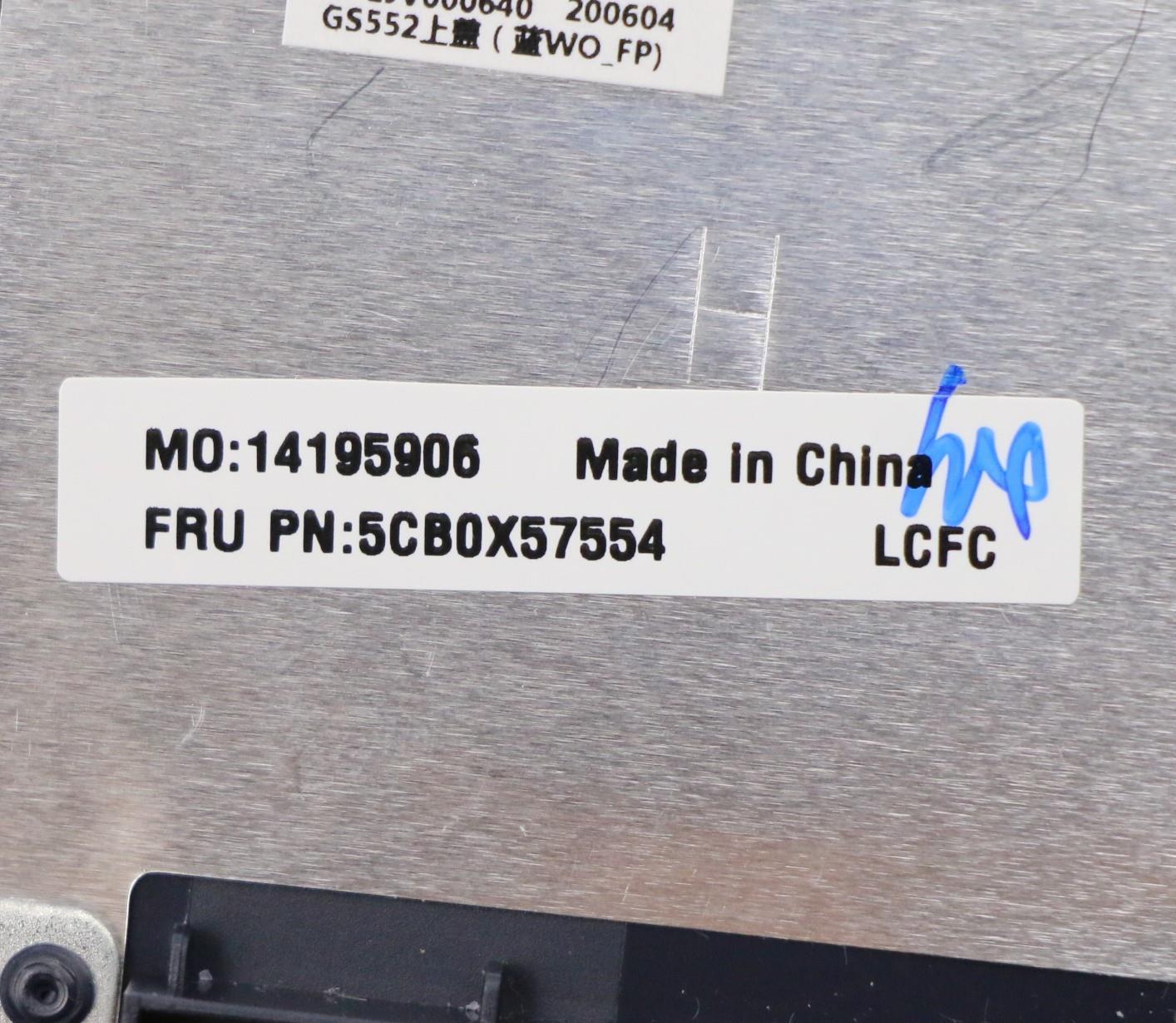 Lenovo Upper Case Asm_Hg L81Wb Nfpabd - 5CB0X57554