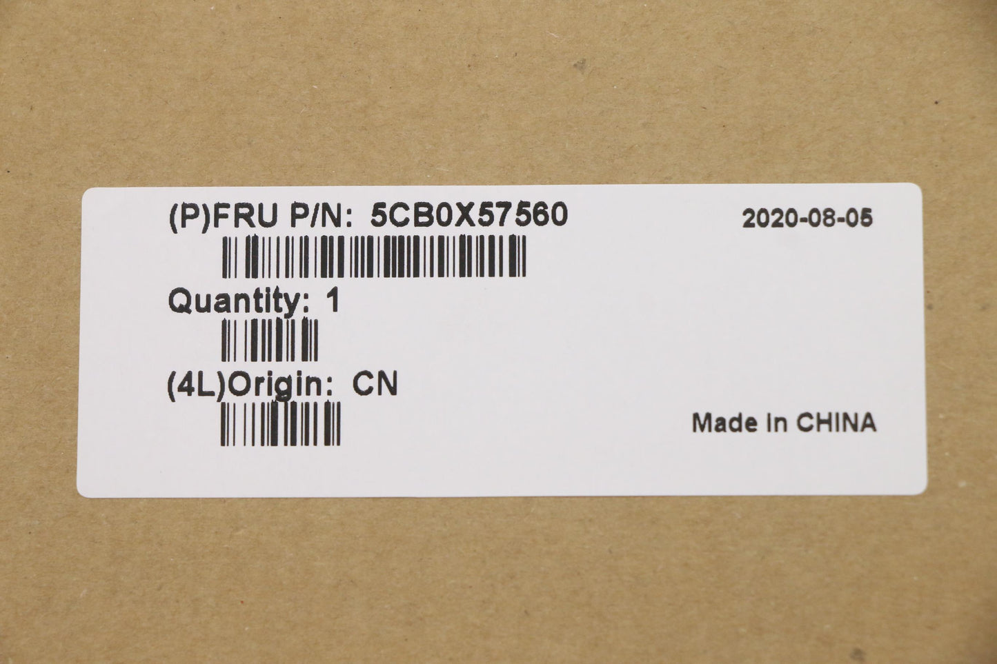 Lenovo Uppercaseasm_Us Intel81Wbnfpab - 5CB0X57560