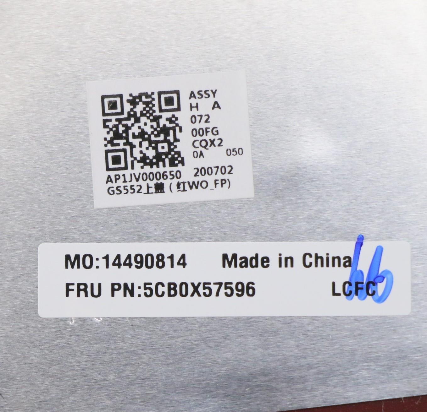Lenovo Upper Case Asm_Us L81Wb Nfpcrd - 5CB0X57596
