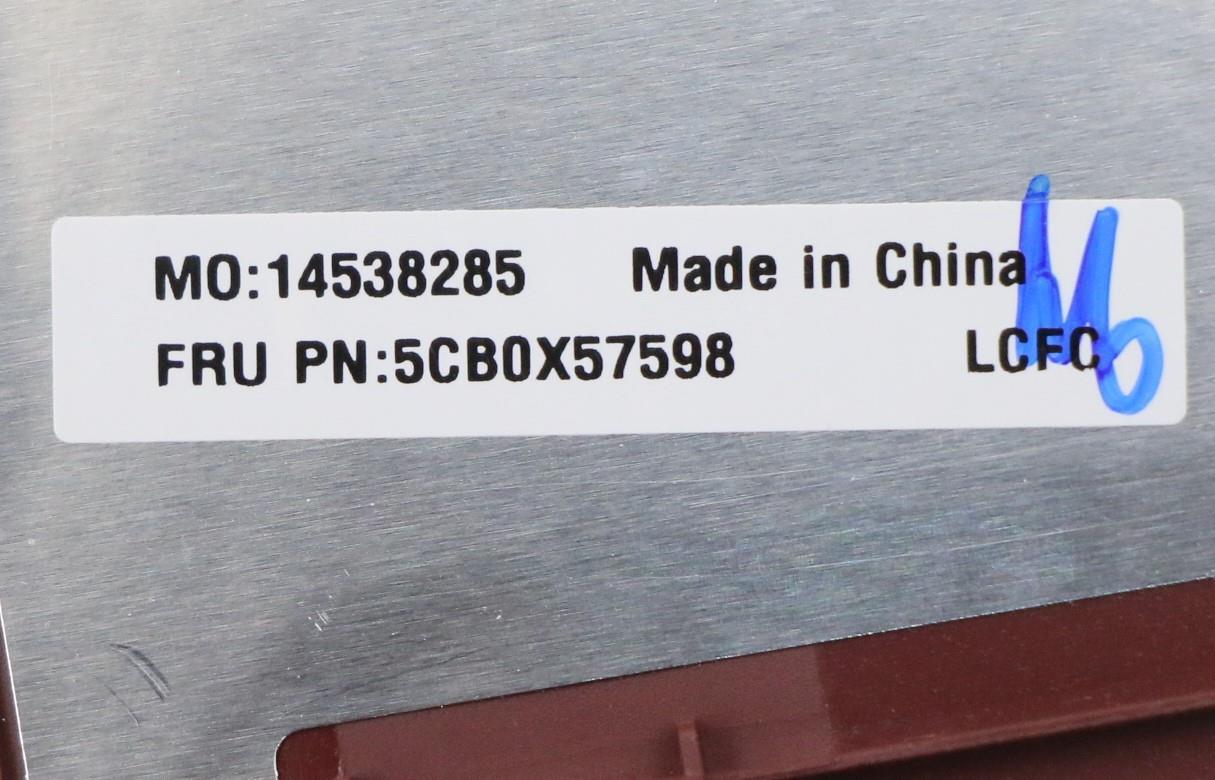 Lenovo Upper Case Asm_It L81Wb Nfpcrd - 5CB0X57598