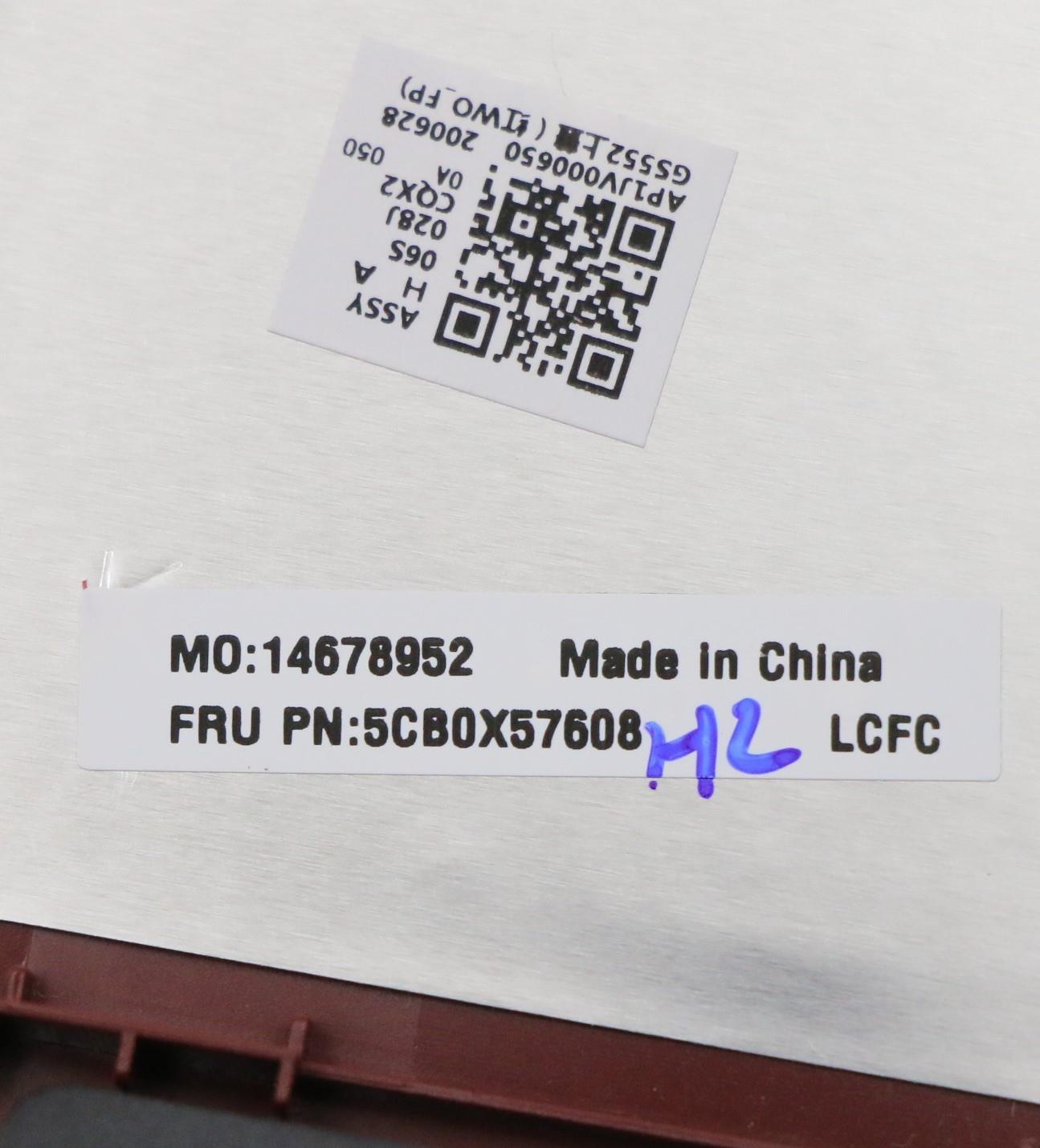 Lenovo Upper Case Asm_Fr L81Wb Nfpcrd - 5CB0X57608