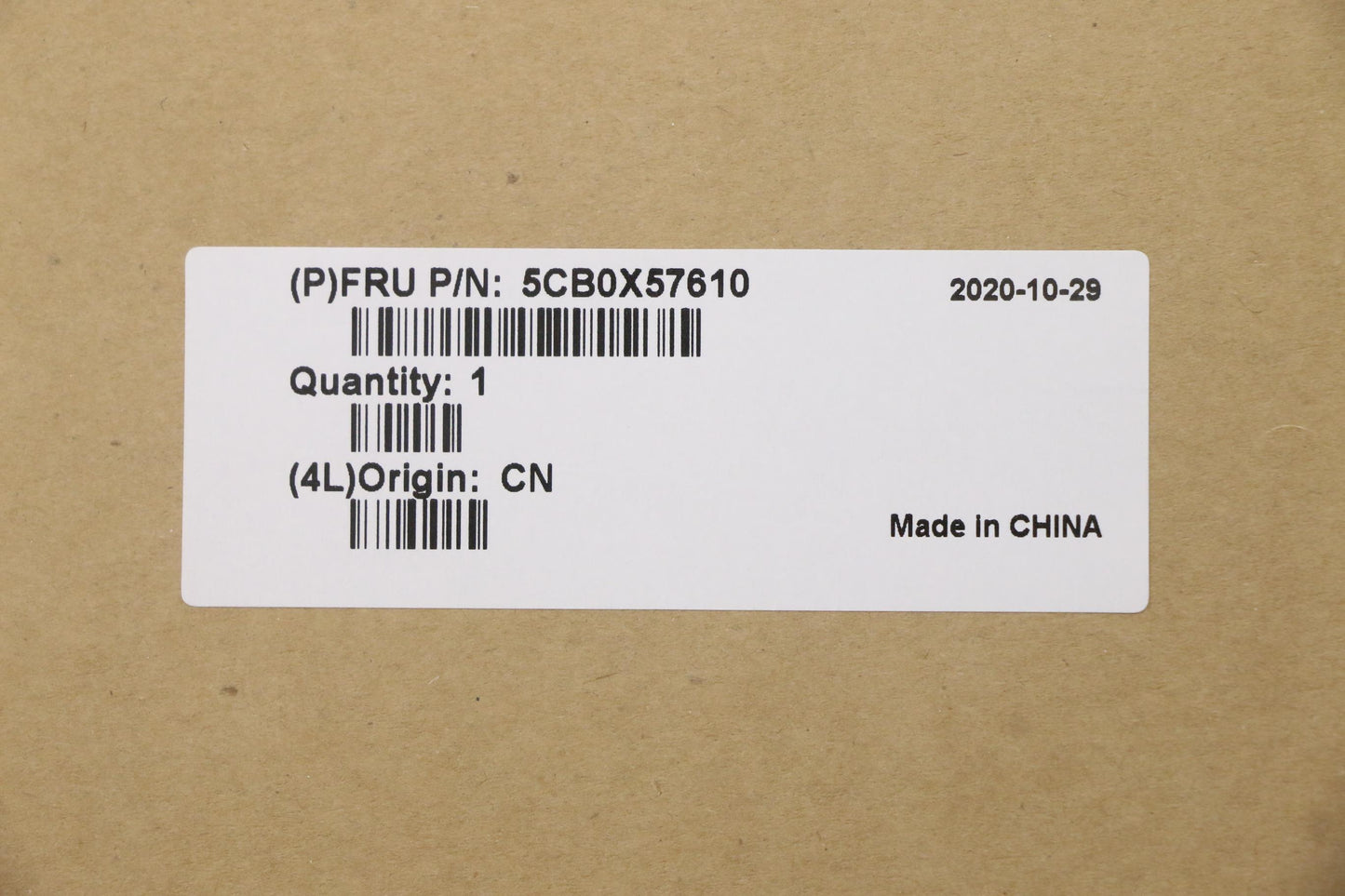 Lenovo Upper Case Asm_Ar-El81Wbnfpcrd - 5CB0X57610