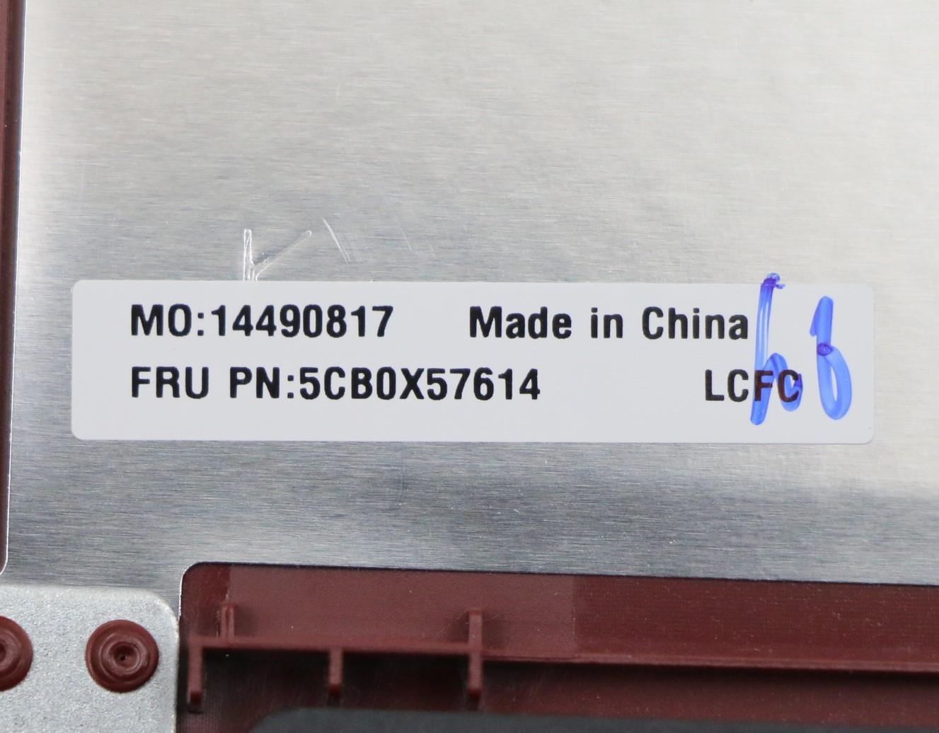 Lenovo Upper Case Asm_Hg L81Wb Nfpcrd - 5CB0X57614