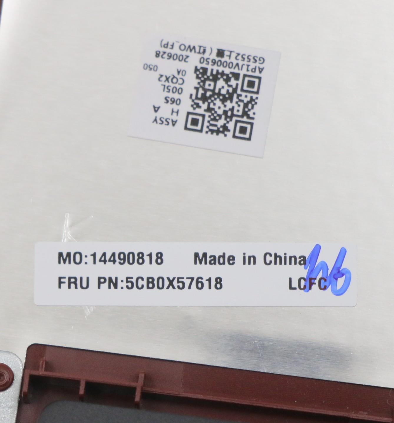Lenovo Upper Case Asm_Sa L81Wb Nfpcrd - 5CB0X57618