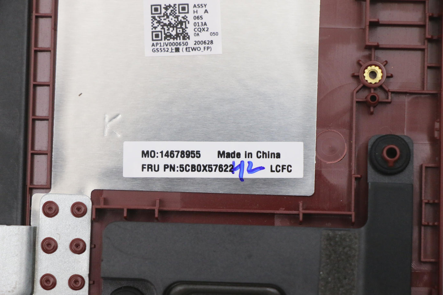 Lenovo Upper Case Asm_Bu L81Wb Nfpcrd - 5CB0X57622