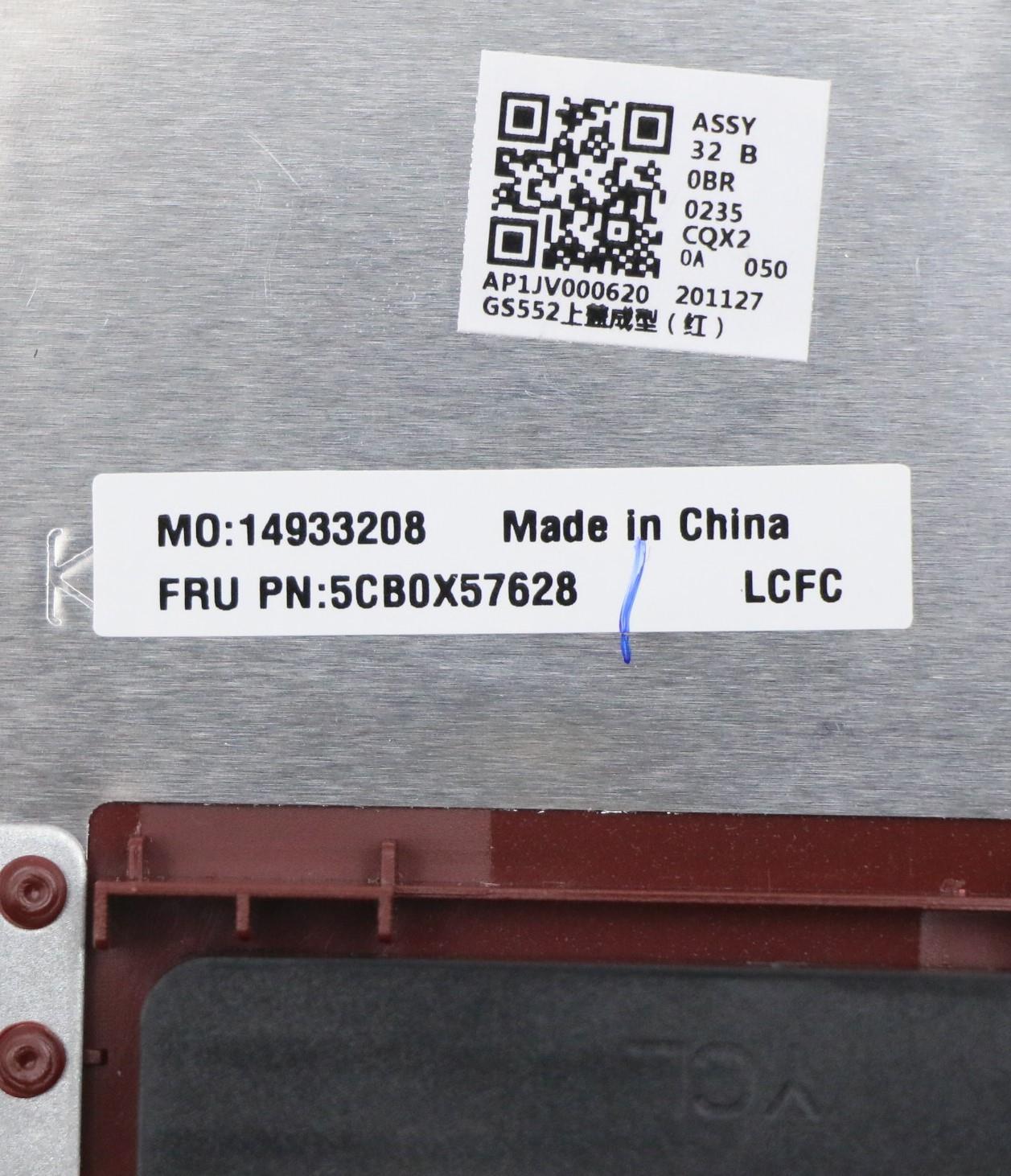 Lenovo Upper Case Asm_It L81Wb Fpcrdd - 5CB0X57628