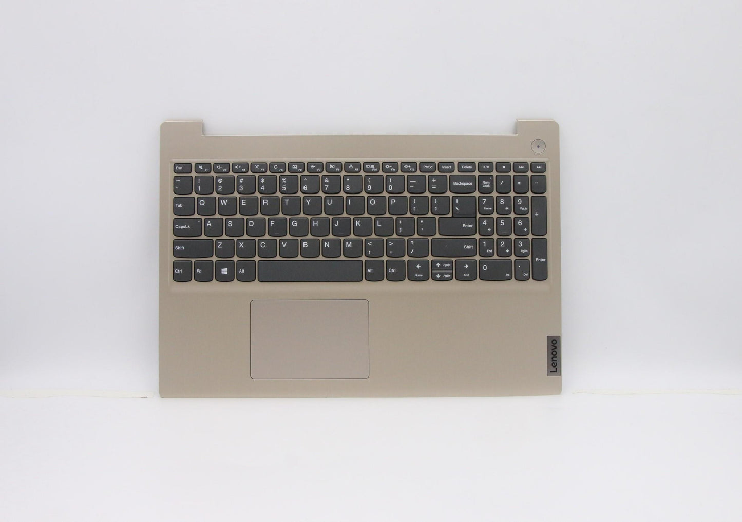 Lenovo C-Cover with Keyboard, USA English, Almond, Non-Backlit, Non-Fingerprint - 5CB0X57656