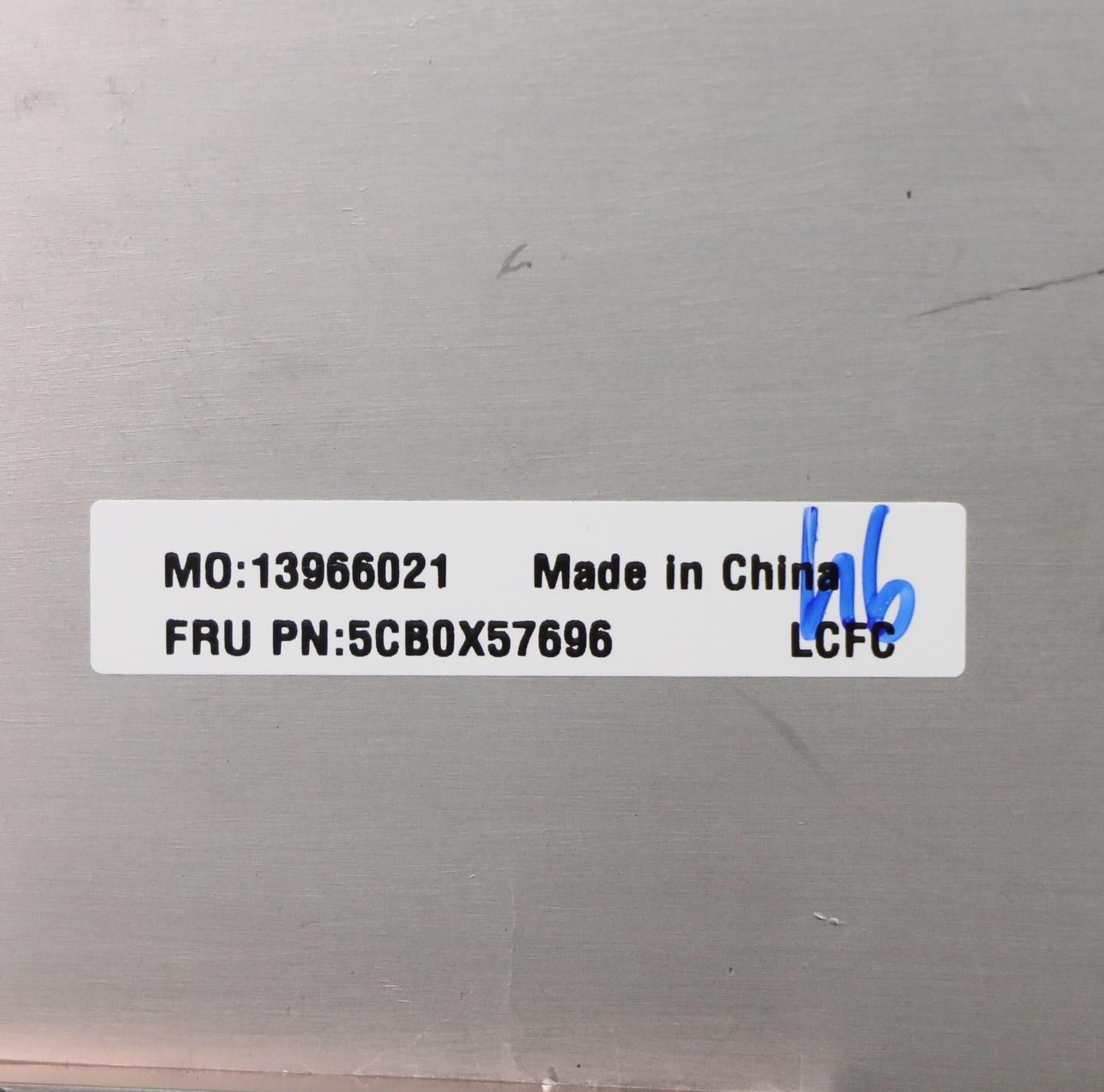 Lenovo D_Cover_Sub_Assy_Blue_For_Imr_ - 5CB0X57696