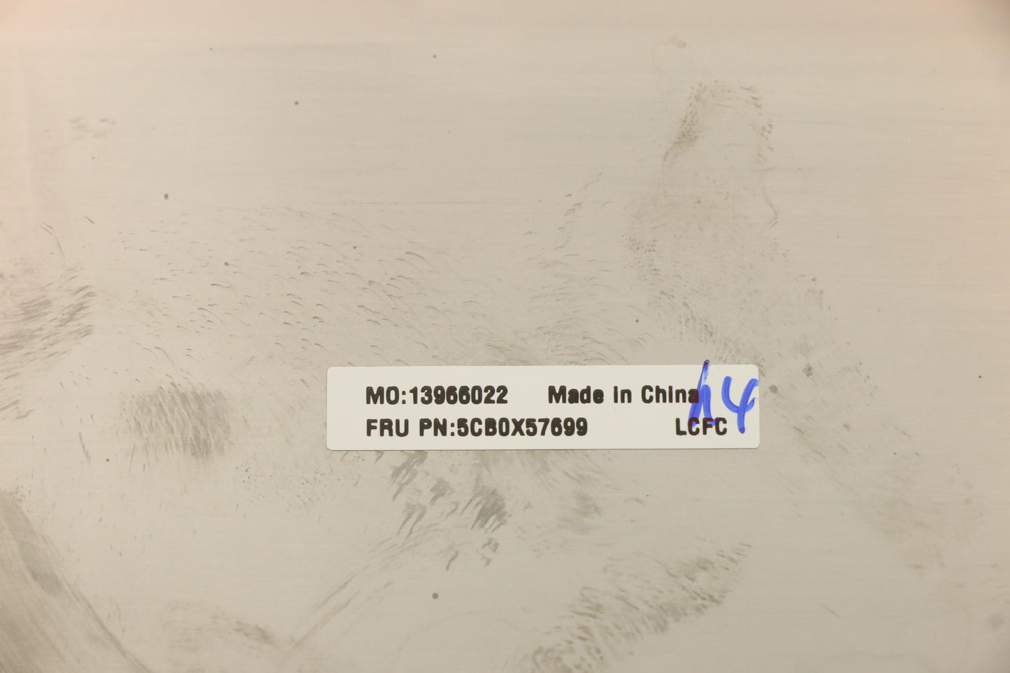 Lenovo D_Cover_Sub_Assy_Blue_For_Imr_ - 5CB0X57699