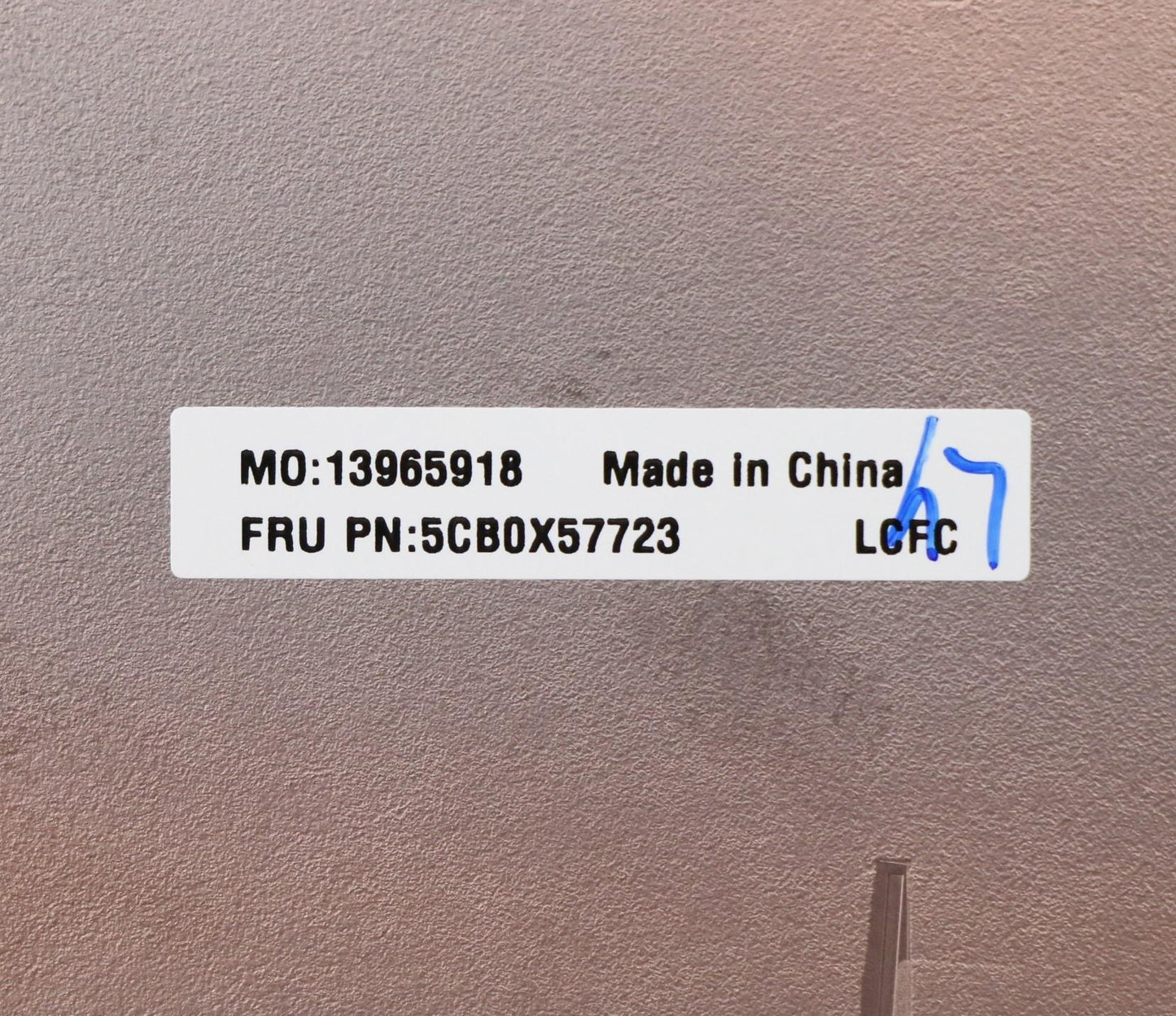 Lenovo Lower Case Cover, Almond - 5CB0X57723