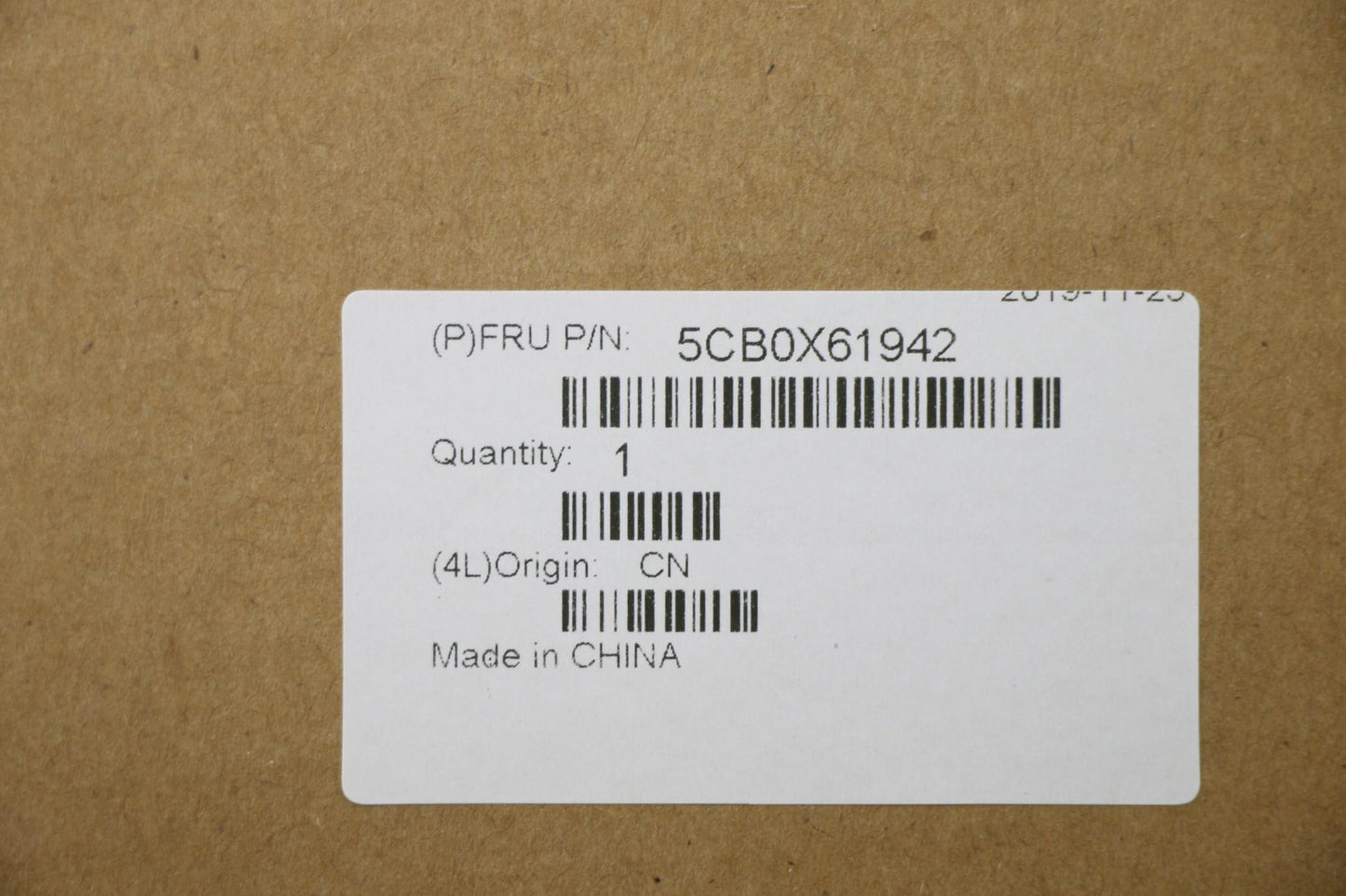 Lenovo UHD OLED Touch A-Cover ASM, P1G2 with Film, N - 5CB0X61942