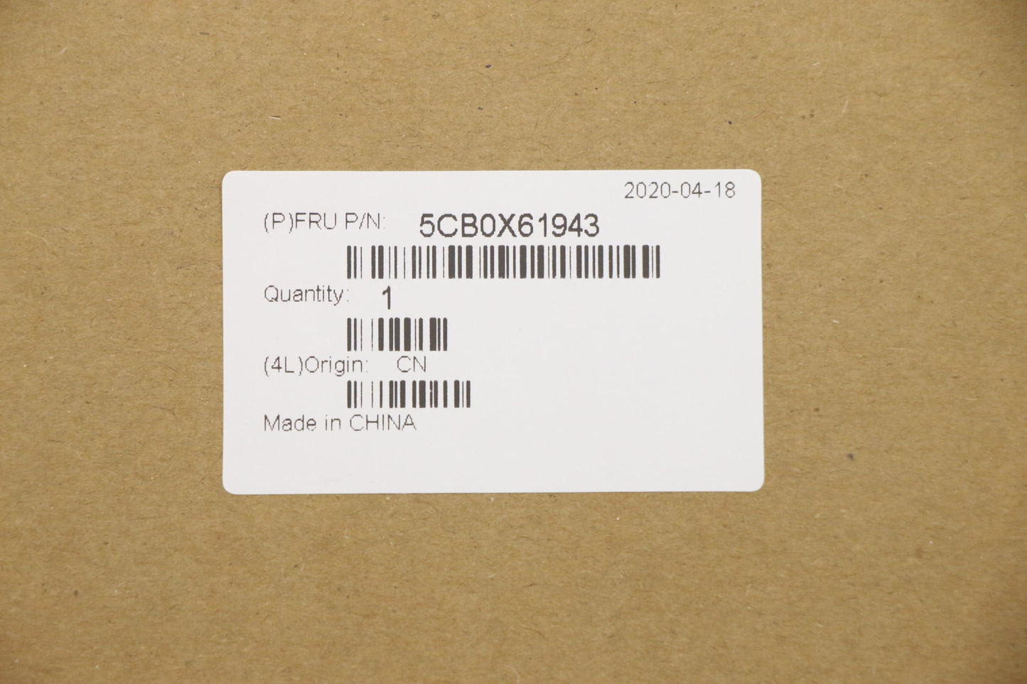 Lenovo UHD A-Cover with Infrared Assembly and Film for X1G2 - 5CB0X61943