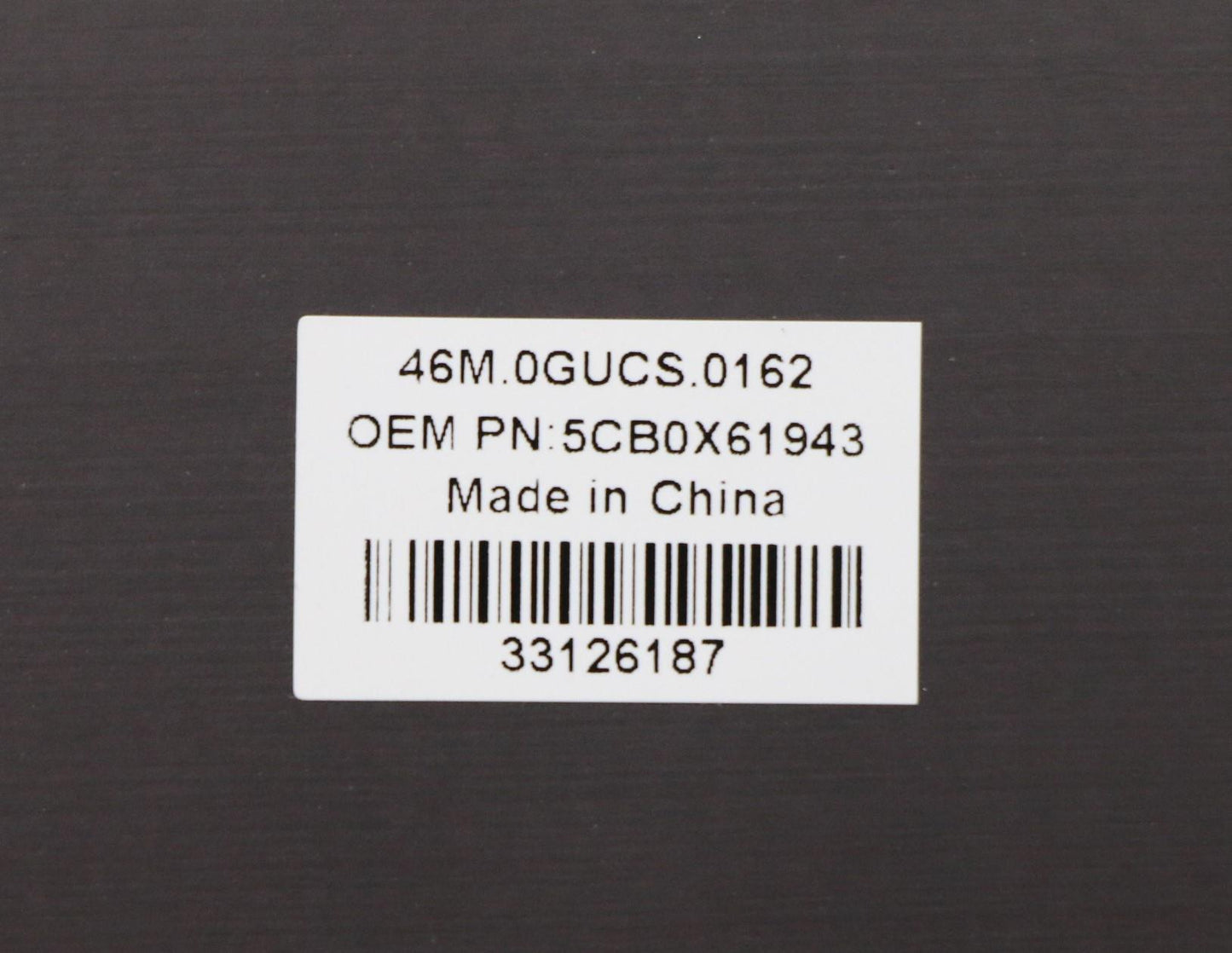 Lenovo UHD A-Cover with Infrared Assembly and Film for X1G2 - 5CB0X61943