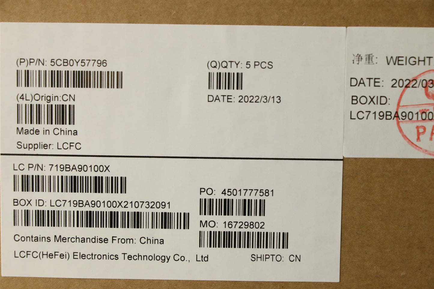 Lenovo Uppercaseasm Cze B 81Mc 5M Glk - 5CB0Y57796