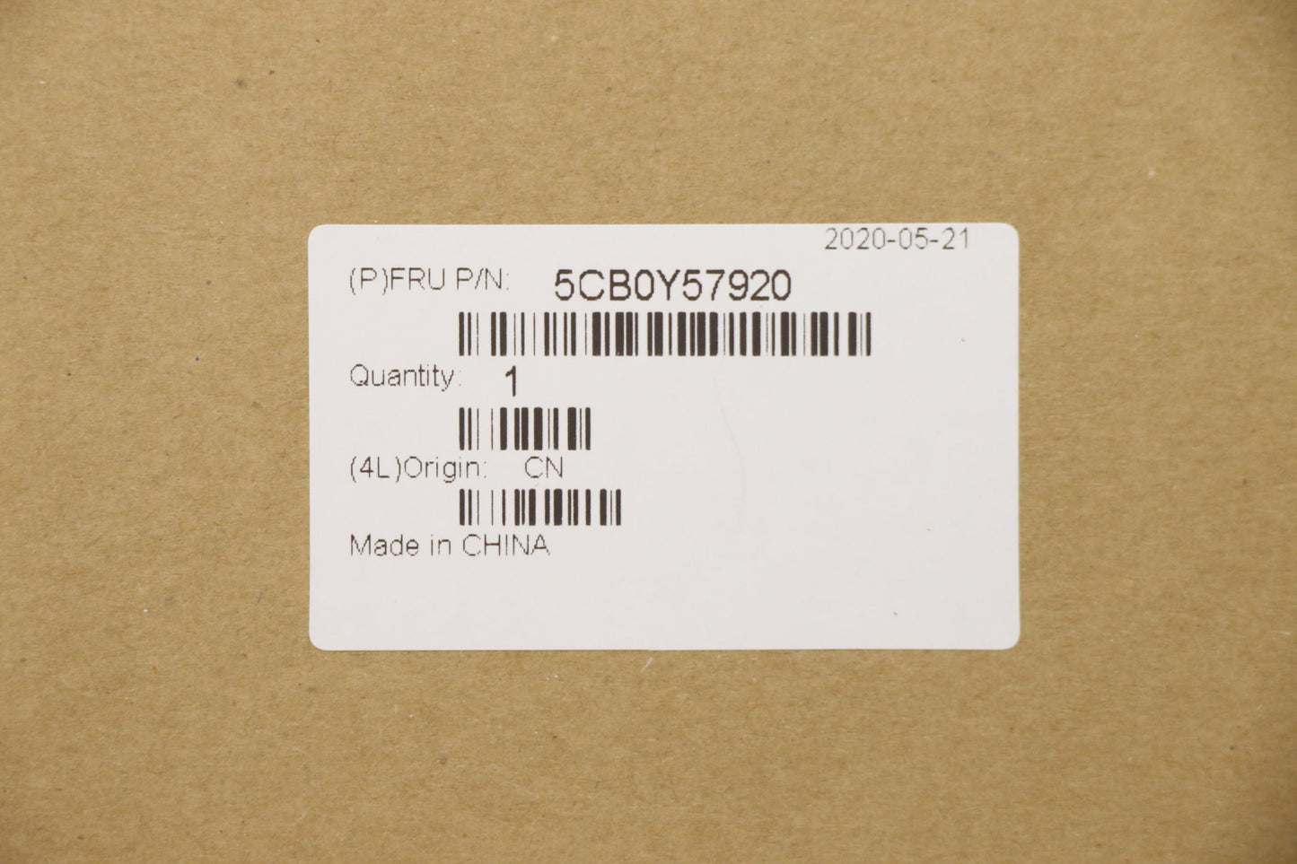 Lenovo C-Cover with Keyboard, USA English, Non-Backlit - 5CB0Y57920