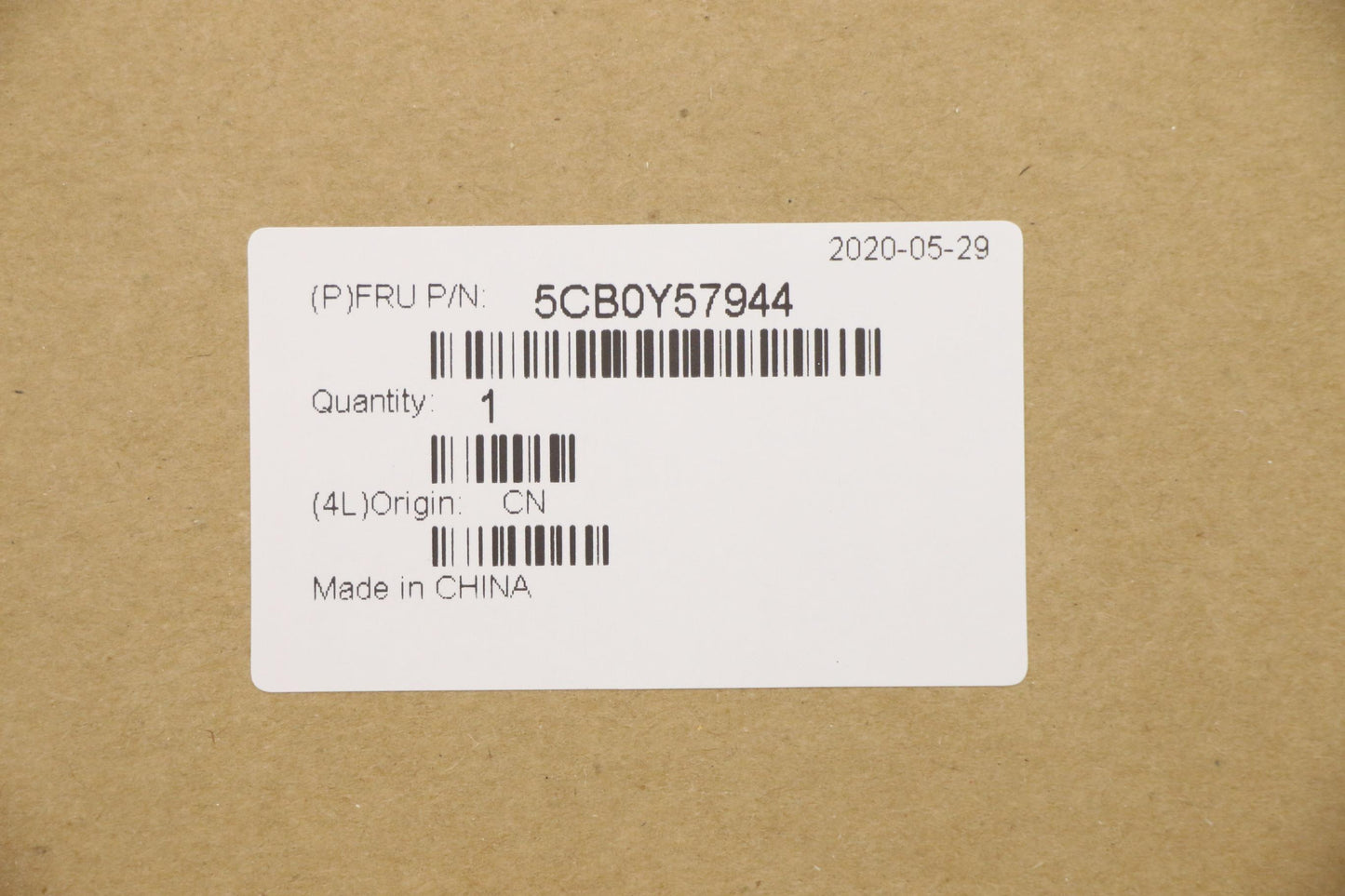 Lenovo USA English Keyboard with C-Cover, Non-Backlit - 5CB0Y57944