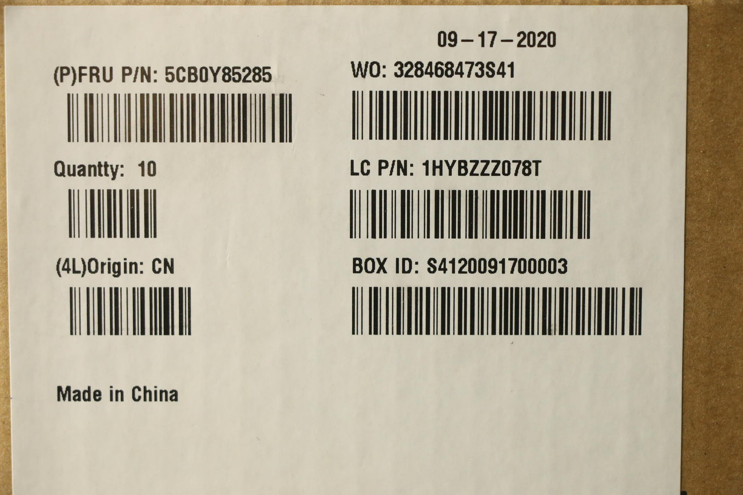 Lenovo Ls2 Lcd Cover Glass Vol Dm Sp - 5CB0Y85285