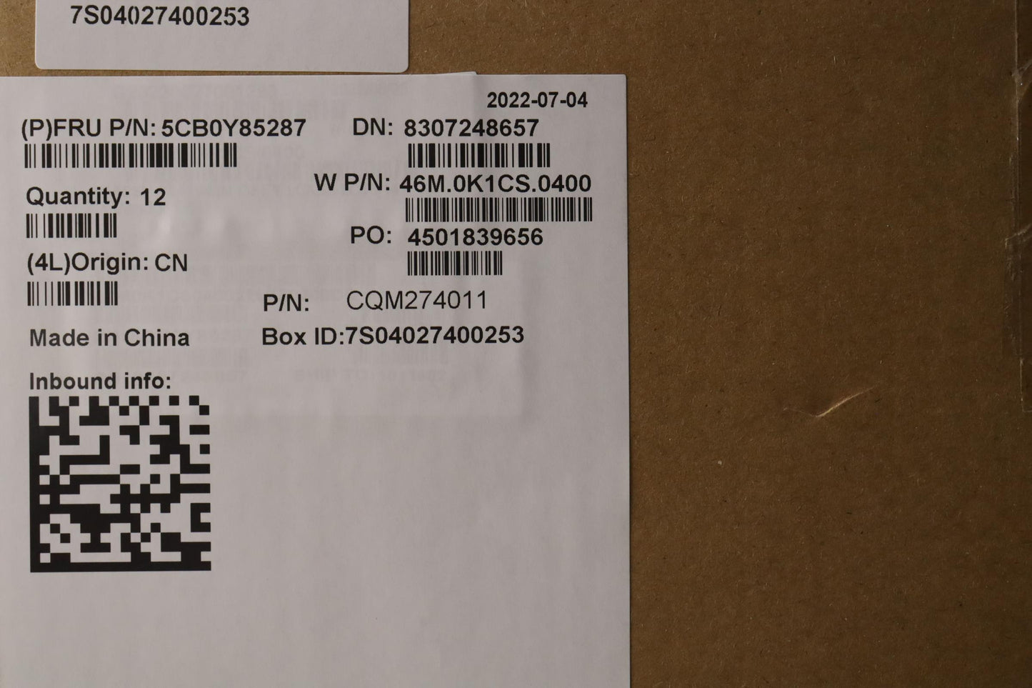 Lenovo Lower Case Cover W 81X1 PG - 5CB0Y85287