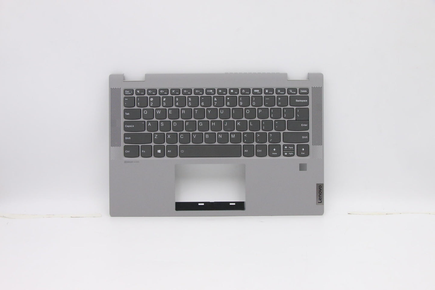 Lenovo C-Cover with keyboard, USA English, Platinum Grey, Backlight - 5CB0Y85364