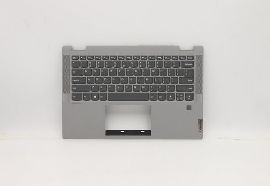 Lenovo C-Cover with Keyboard, USA English, Platinum Grey, Non-Backlit - 5CB0Y85395
