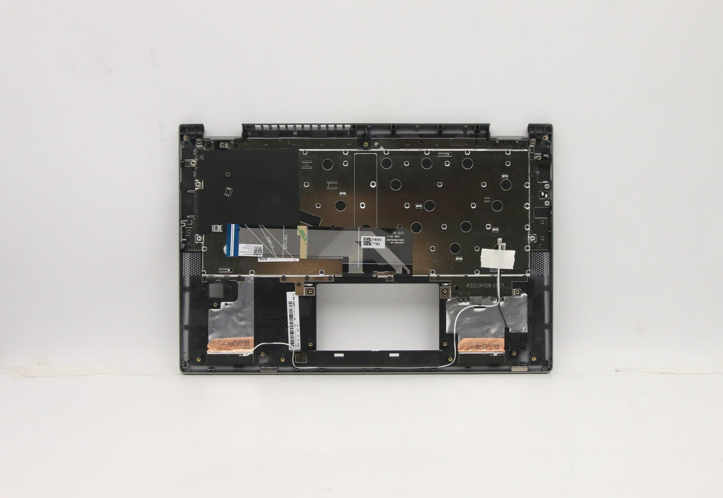 Lenovo C-Cover with Keyboard, USA English, Platinum Grey, Non-Backlit - 5CB0Y85395