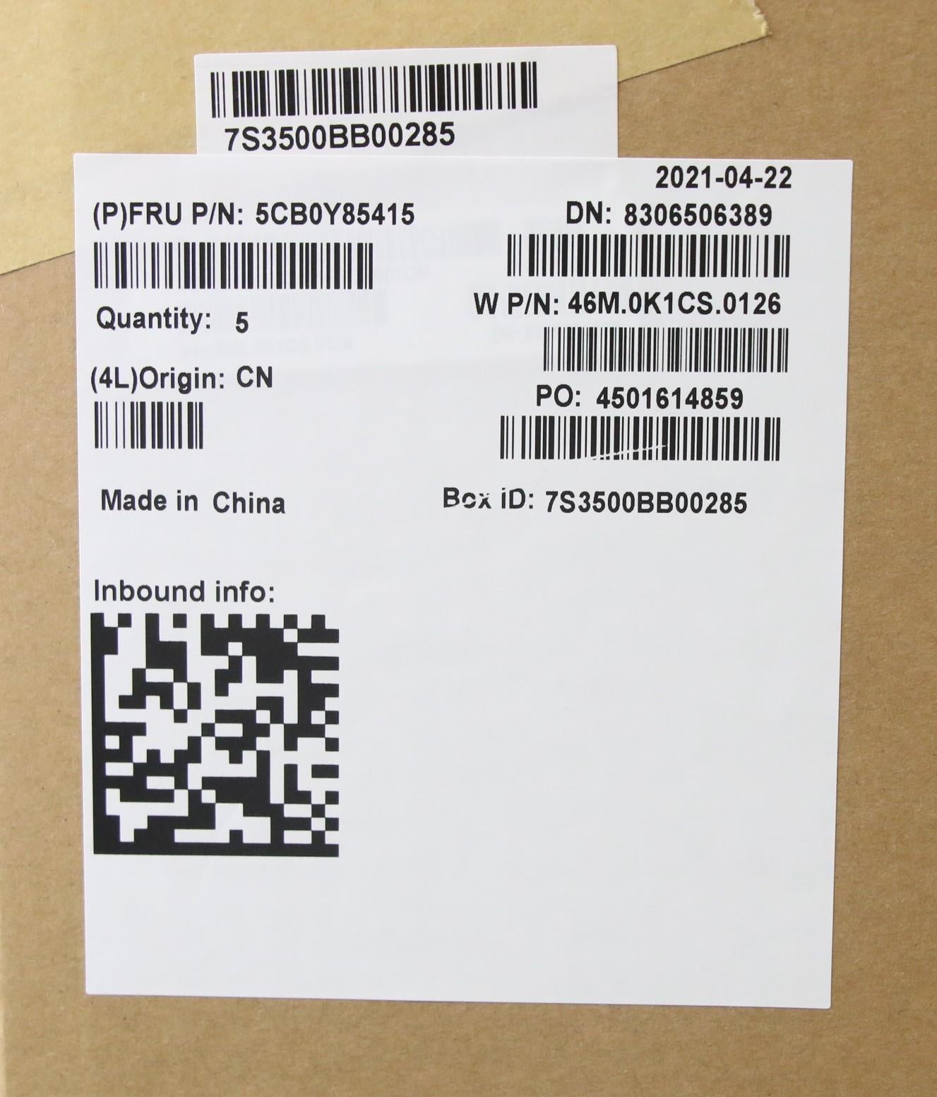 Lenovo C-Cover With Keyboard - 5CB0Y85415
