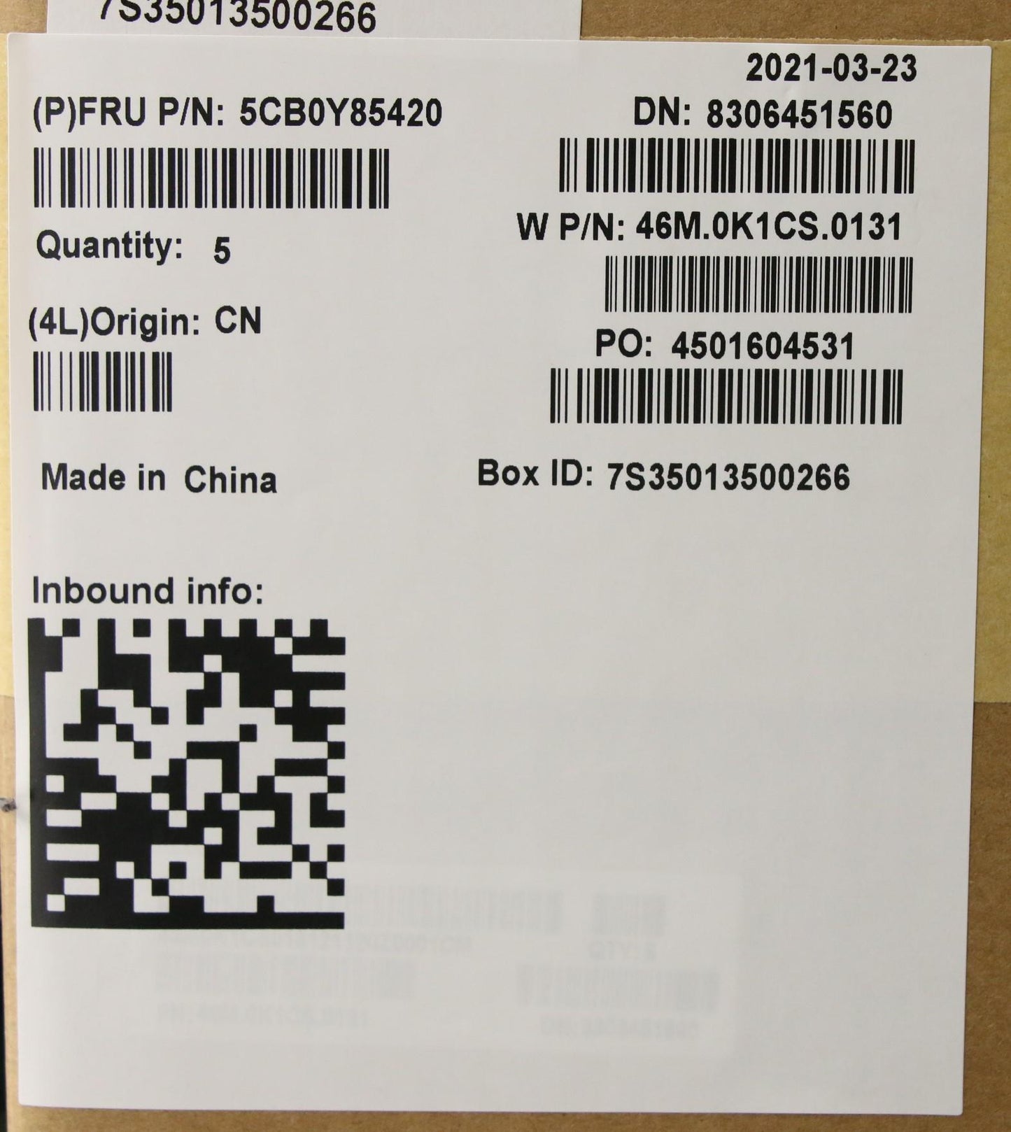 Lenovo C-Cover With Keyboard - 5CB0Y85420