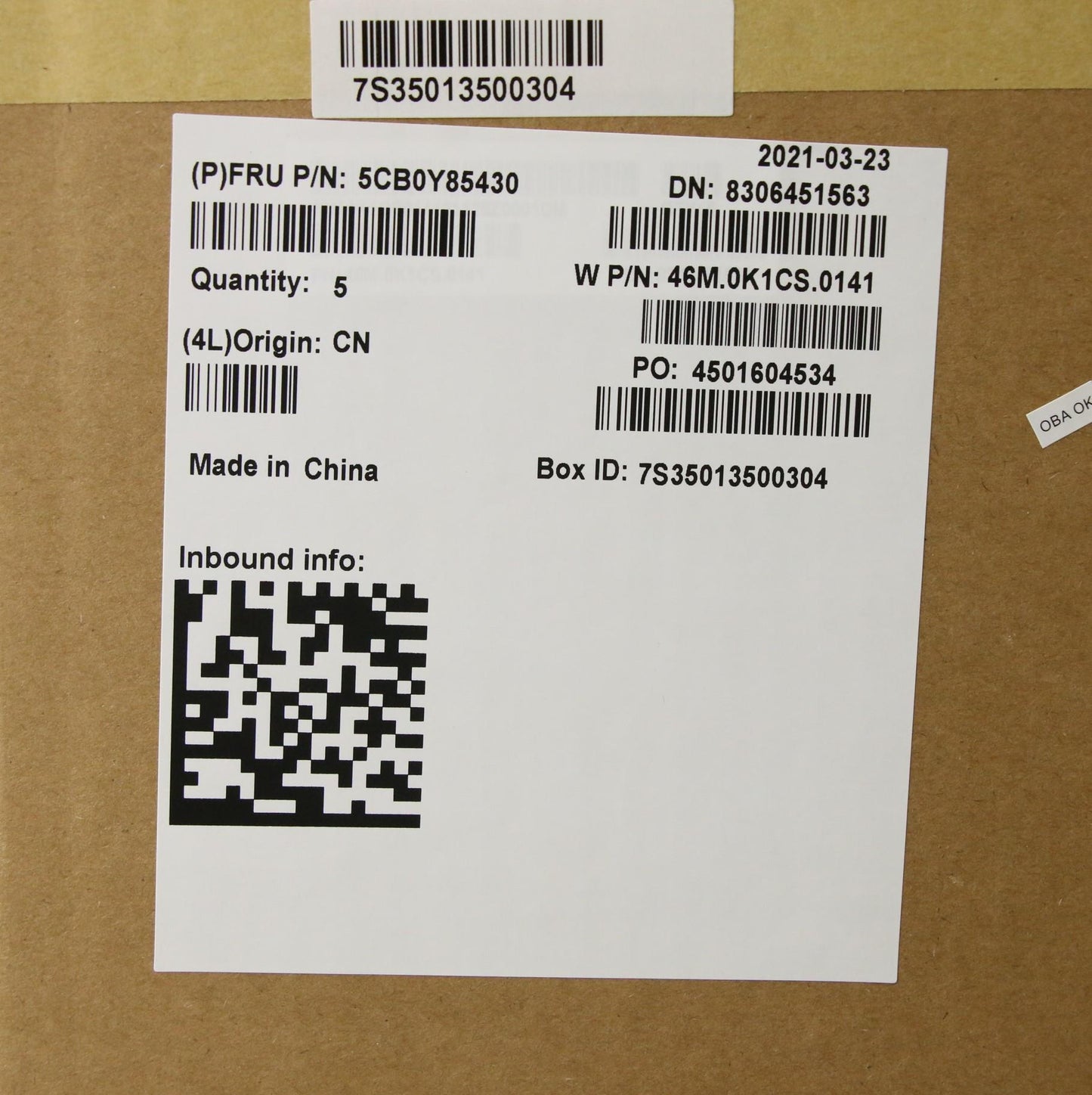 Lenovo C-Cover With Keyboard - 5CB0Y85430
