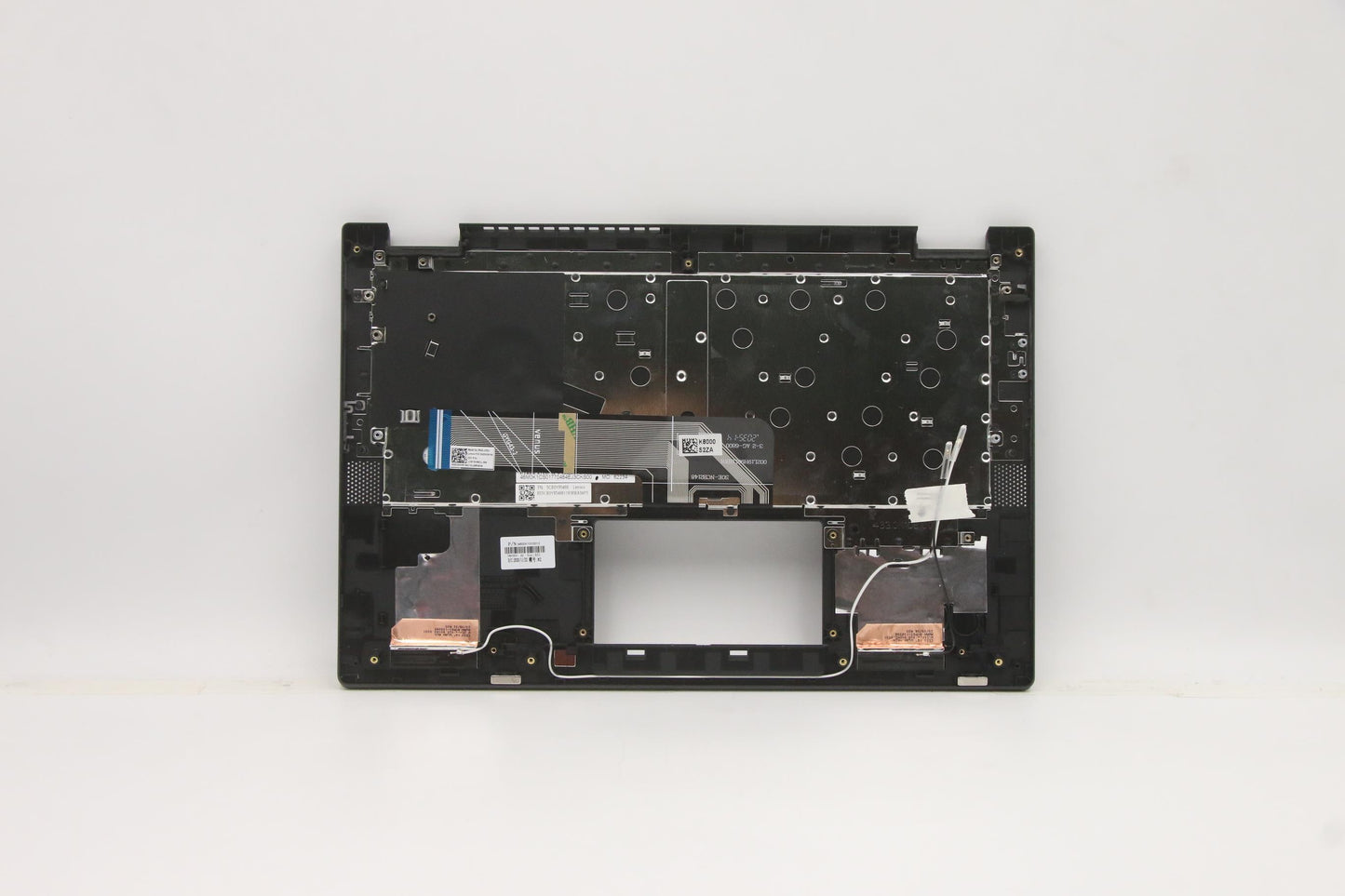 Lenovo C-Cover with Keyboard, Canadian French-English, Grey, Non-Backlight - 5CB0Y85466