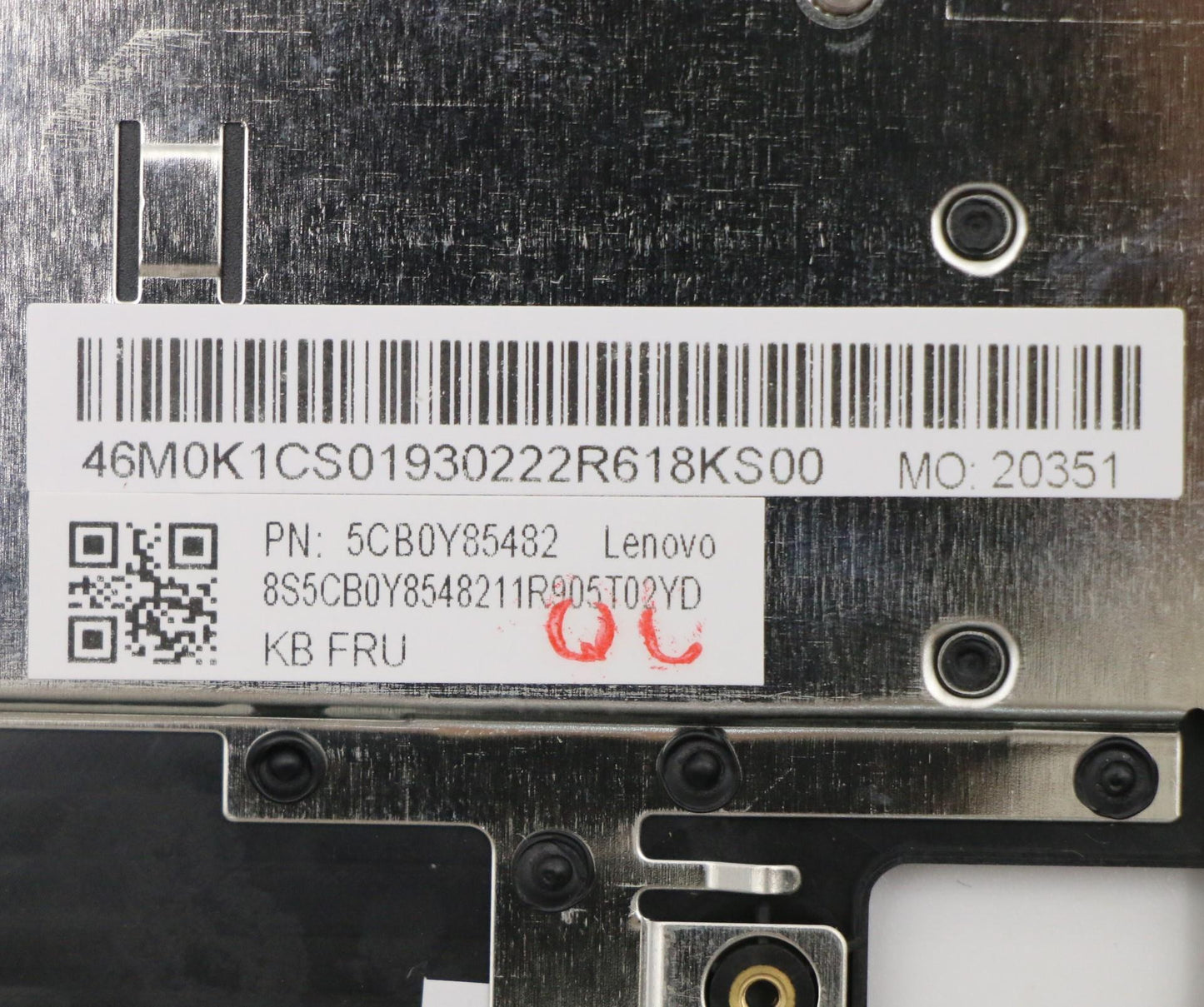 Lenovo C-Cover With Keyboard - 5CB0Y85482