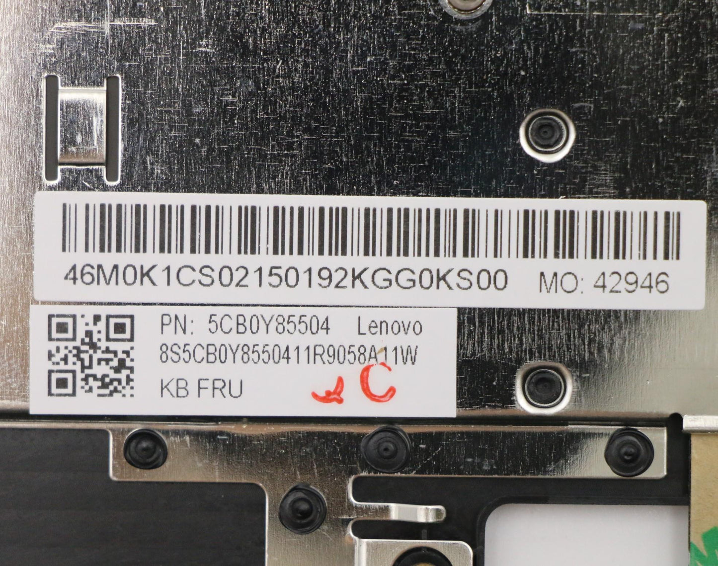 Lenovo C-Cover With Keyboard - 5CB0Y85504