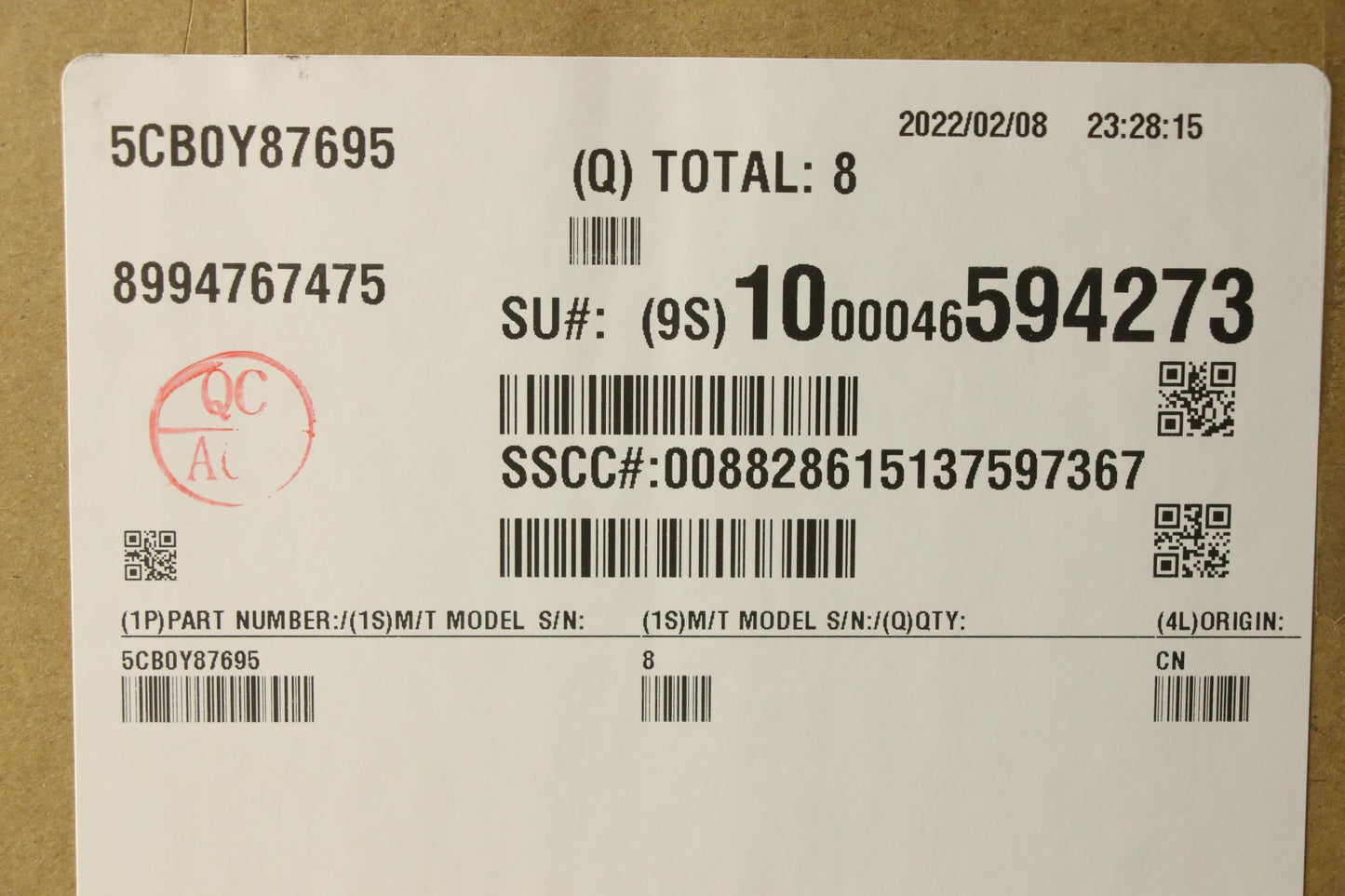 Lenovo LCD Cover A, FHD, Standard Camera, Black - 5CB0Y87695