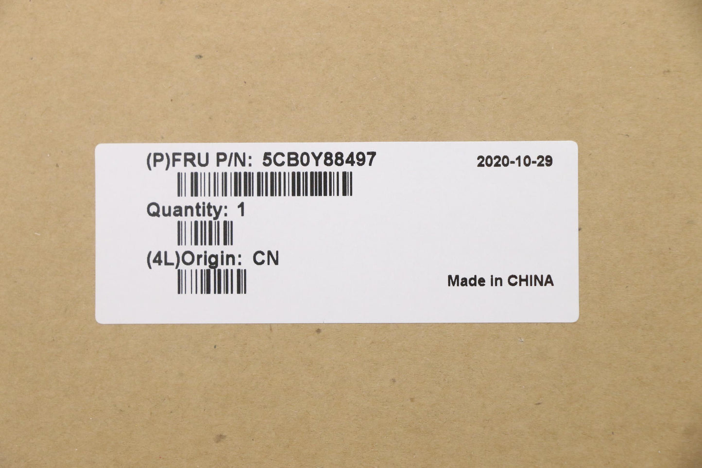 Lenovo Up Pl_Blk Nfp W/Blkb_Us - 5CB0Y88497