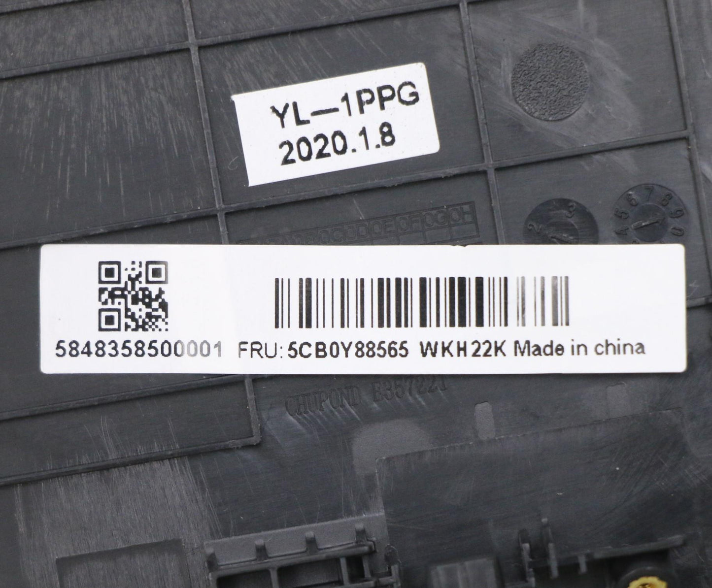 Lenovo Up Pl_Blk Fp W/Blkb_Kor - 5CB0Y88565