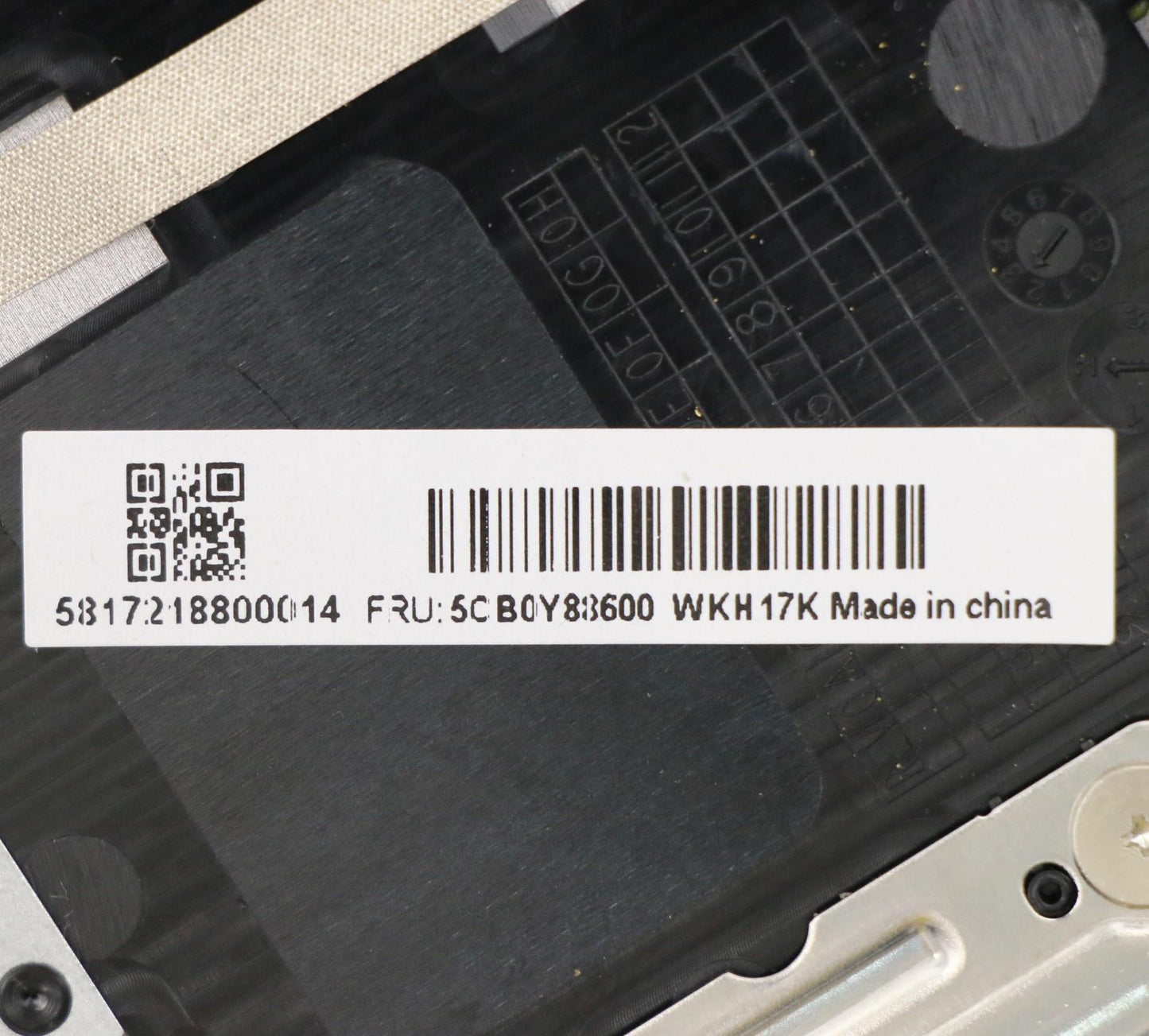Lenovo Up Al_Blk Fp W/Blkb_Ger(Ge) - 5CB0Y88600