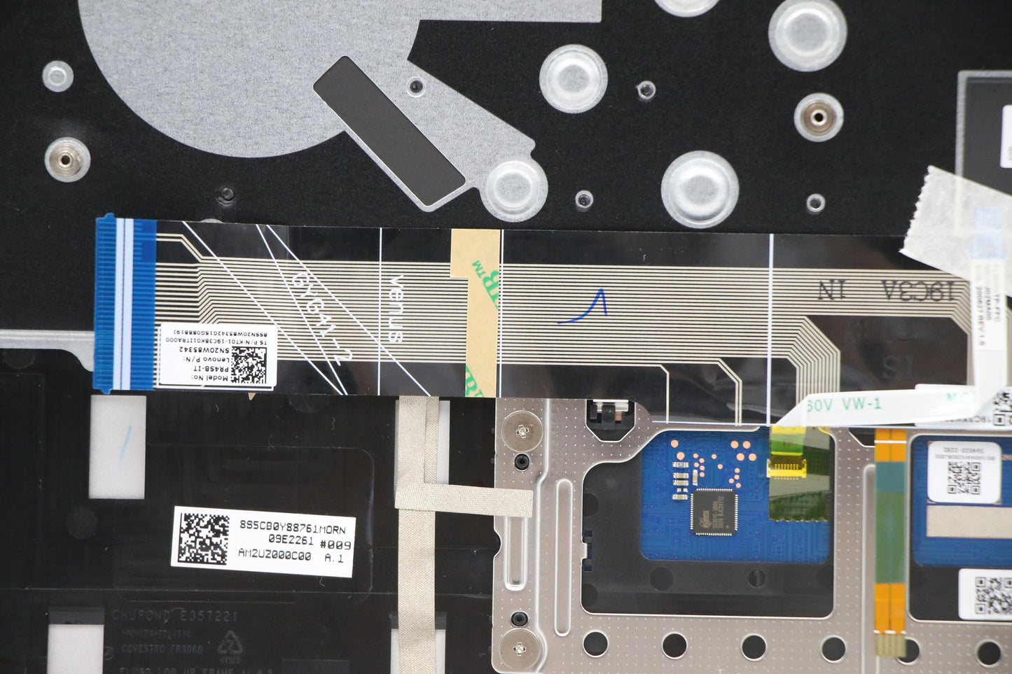 Lenovo Up Al_Sil Fp W/Blkb_Ita - 5CB0Y88653