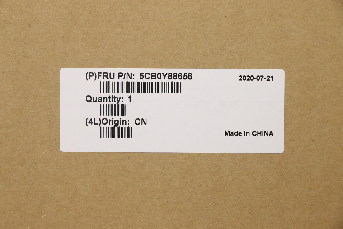 Lenovo Up Al_Blk Fp W/Blkb_Ita - 5CB0Y88656