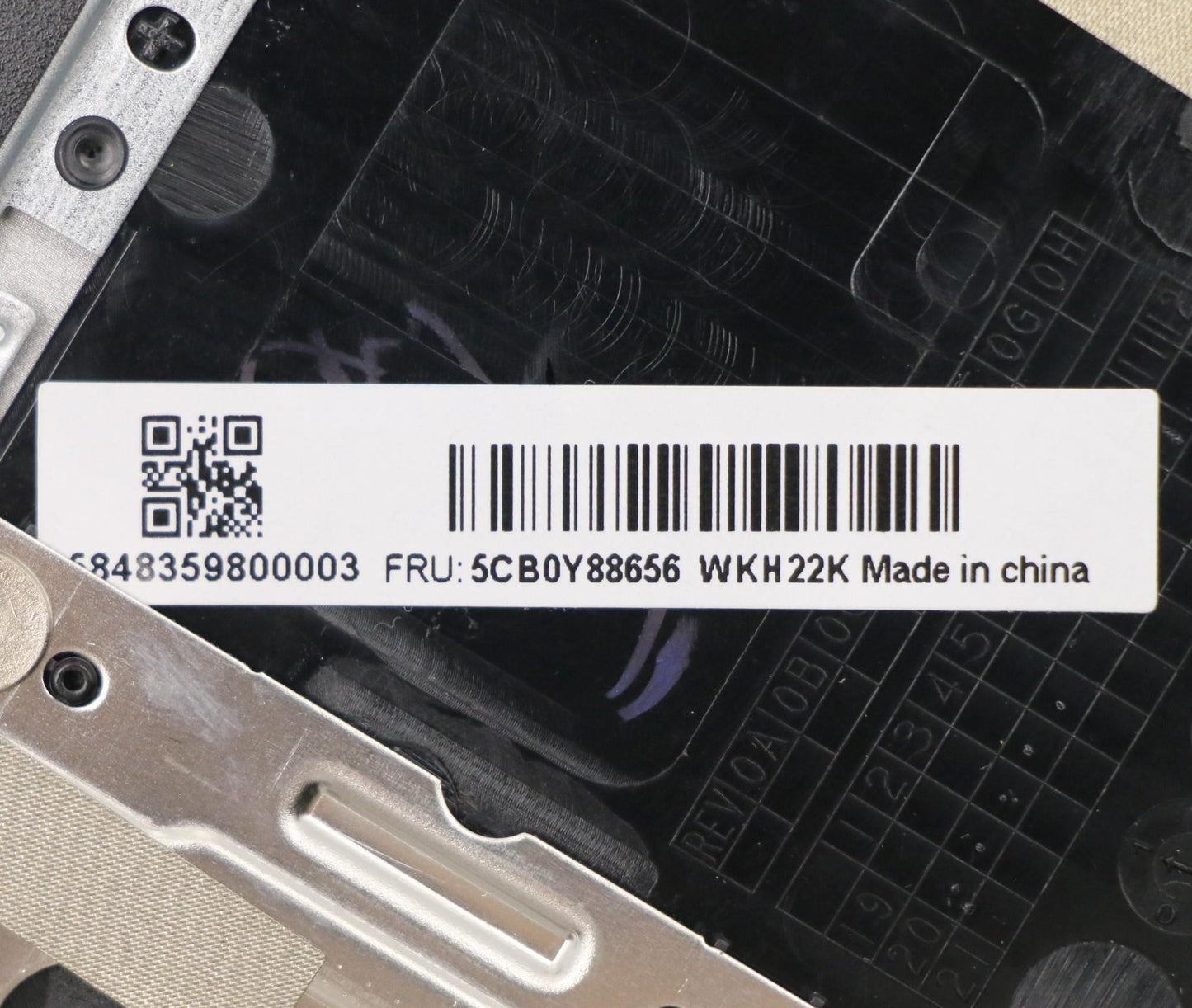 Lenovo Up Al_Blk Fp W/Blkb_Ita - 5CB0Y88656