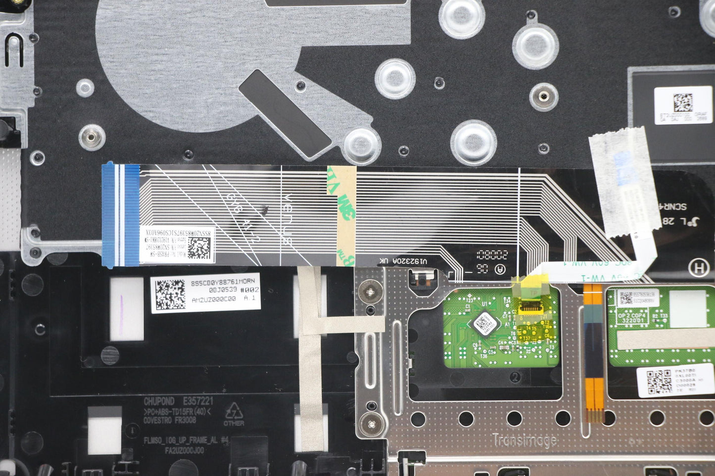 Lenovo Up Al_Sil Fp W/Blkb_Sw - 5CB0Y88670