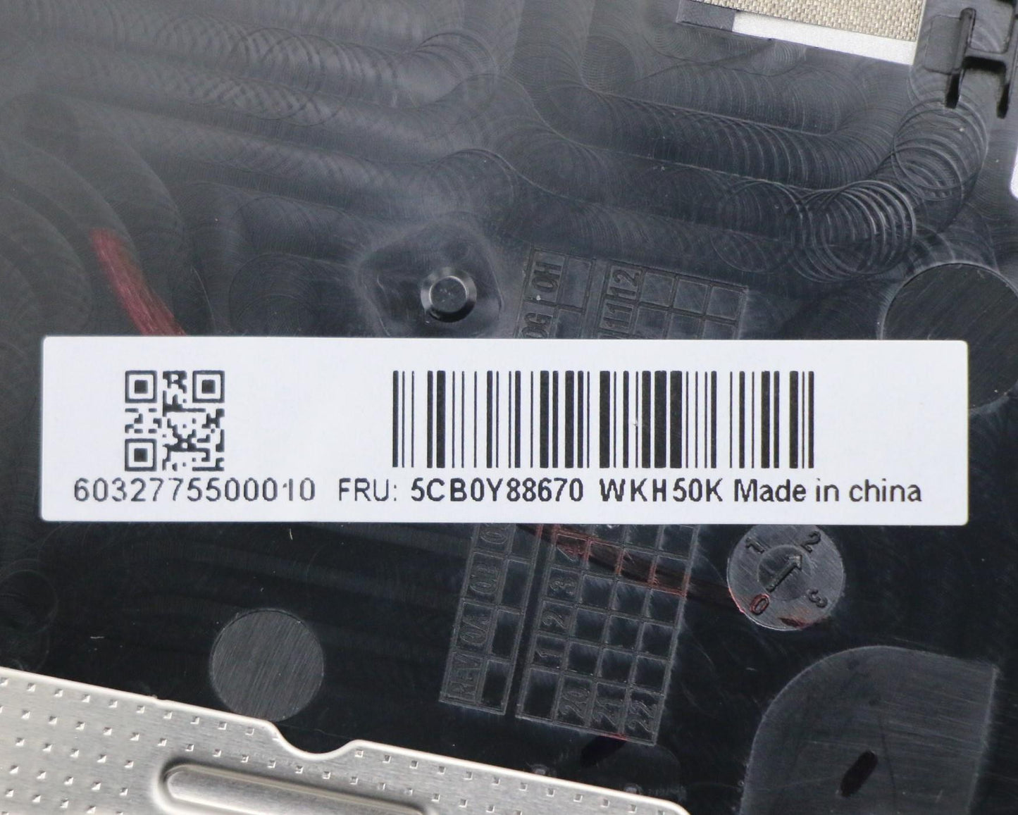 Lenovo Up Al_Sil Fp W/Blkb_Sw - 5CB0Y88670