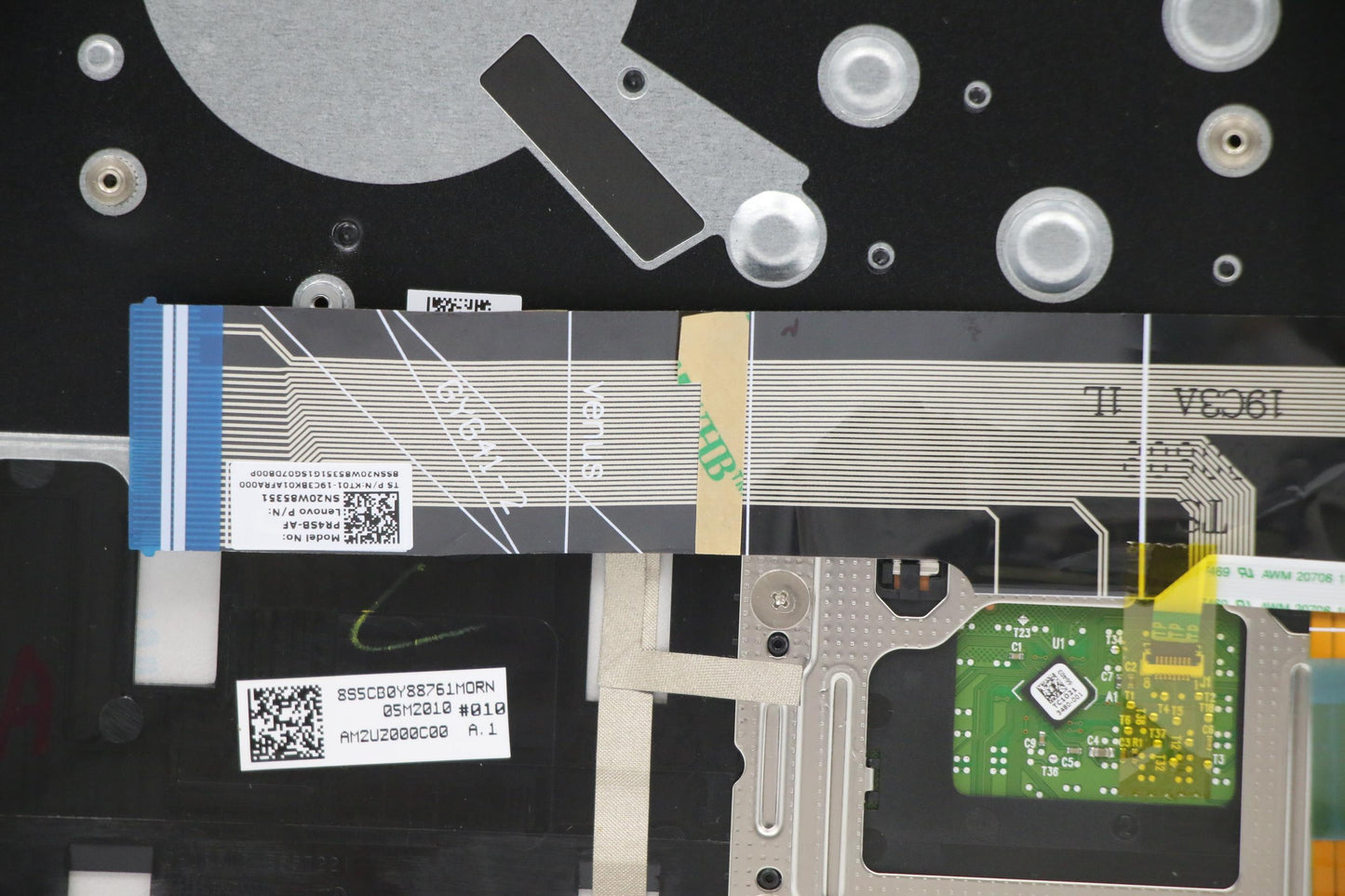 Lenovo Up Al_Sil Fp W/Blkb_Ar-Fr - 5CB0Y88690