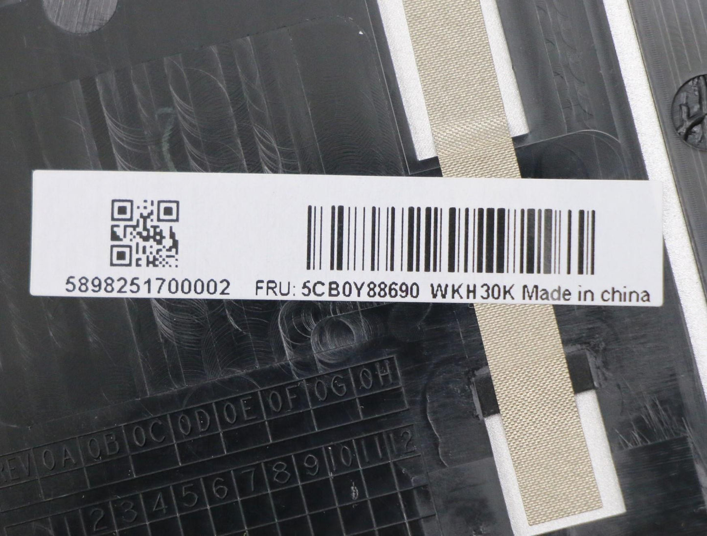 Lenovo Up Al_Sil Fp W/Blkb_Ar-Fr - 5CB0Y88690