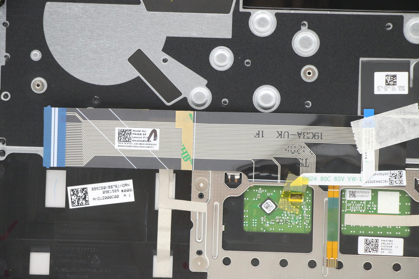 Lenovo Up Al_Sil Fp W/Blkb_Spn(Spa) - 5CB0Y88714