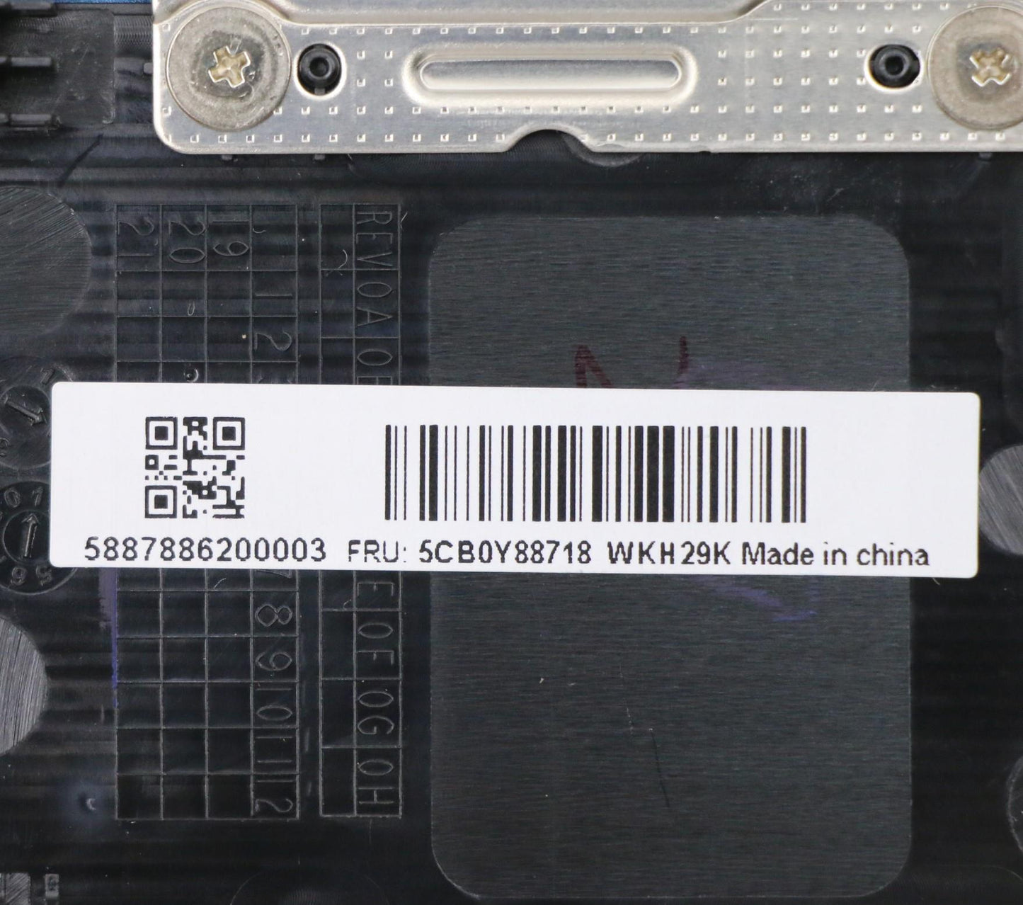 Lenovo Up Al_Blu Fp W/Blkb_Slvn(Sle) - 5CB0Y88718